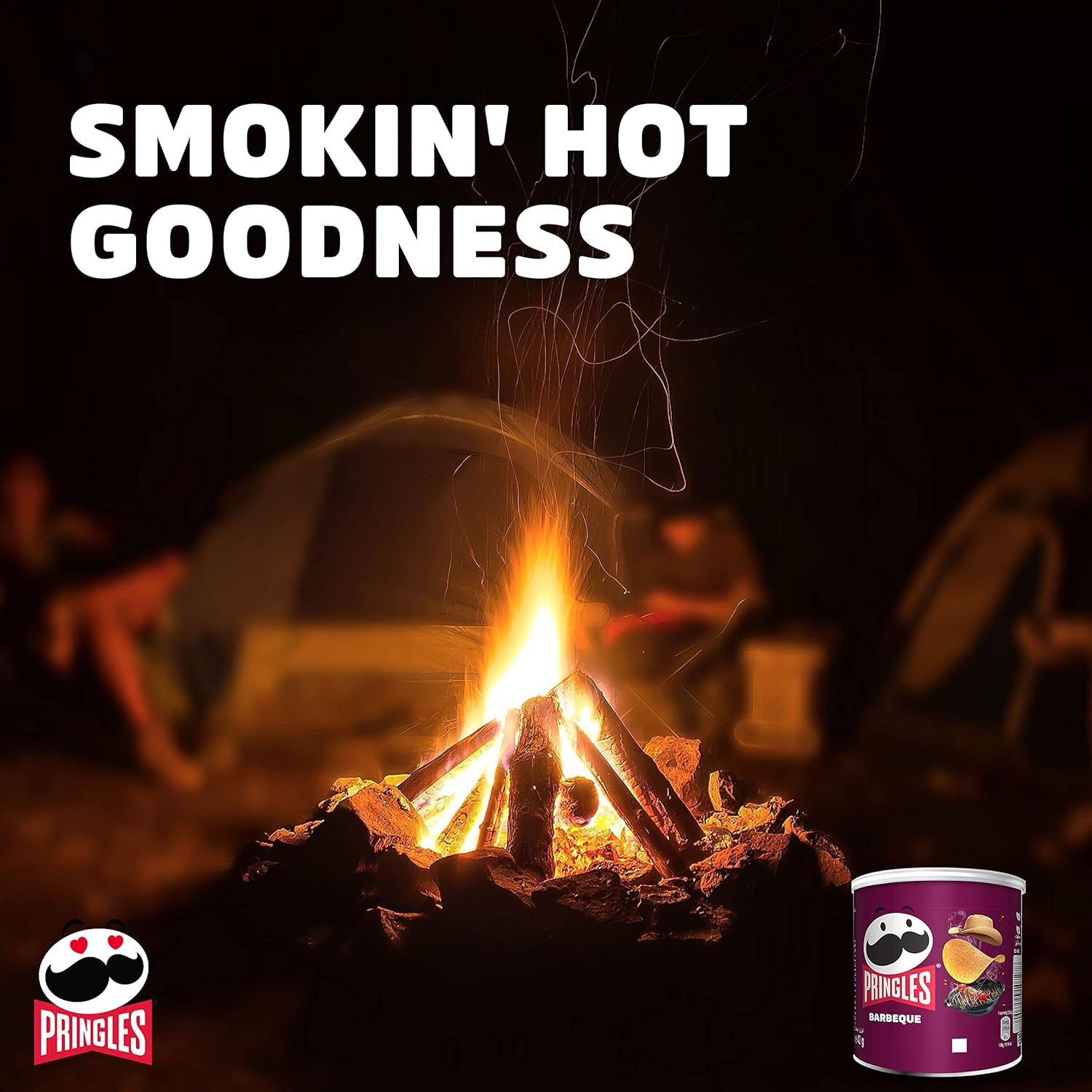 Pringles Texas BBQ Sauce Potato Chips 40 g (Pack of 12) 4