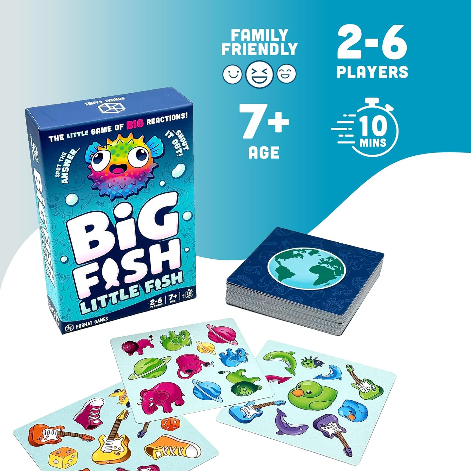 Format Games Big Fish Little Fish Card Game 6
