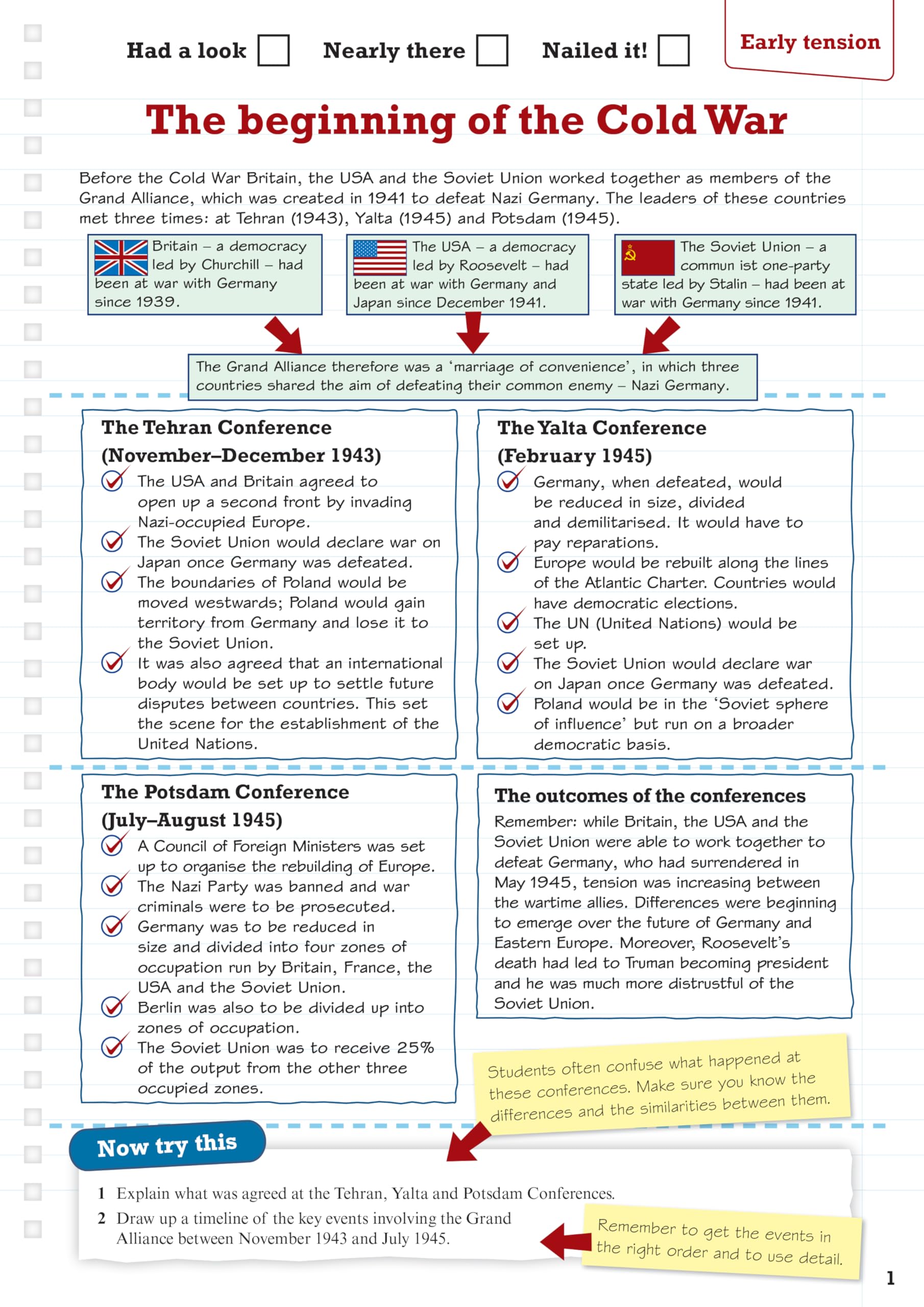 PEARSON EDUCATION REVISE Edexcel GCSE (9-1) History Superpower Relations & Cold War Revision Guide + Workbook | 2021/2022 Exams 3