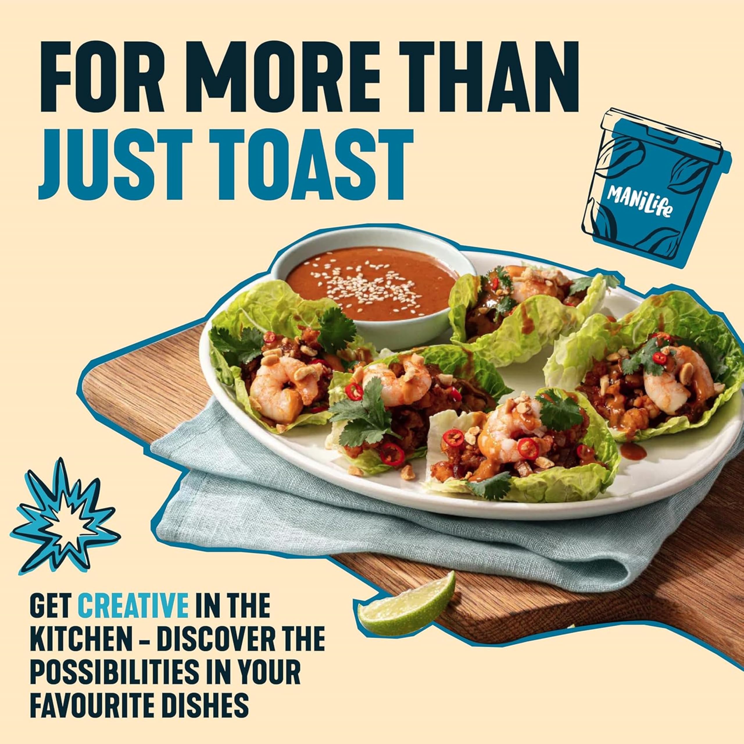 ManiLife Original Roast Crunchy Peanut Butter, 900g - Single Origin Argentine Peanuts, No Added Sugar, Vegan 6