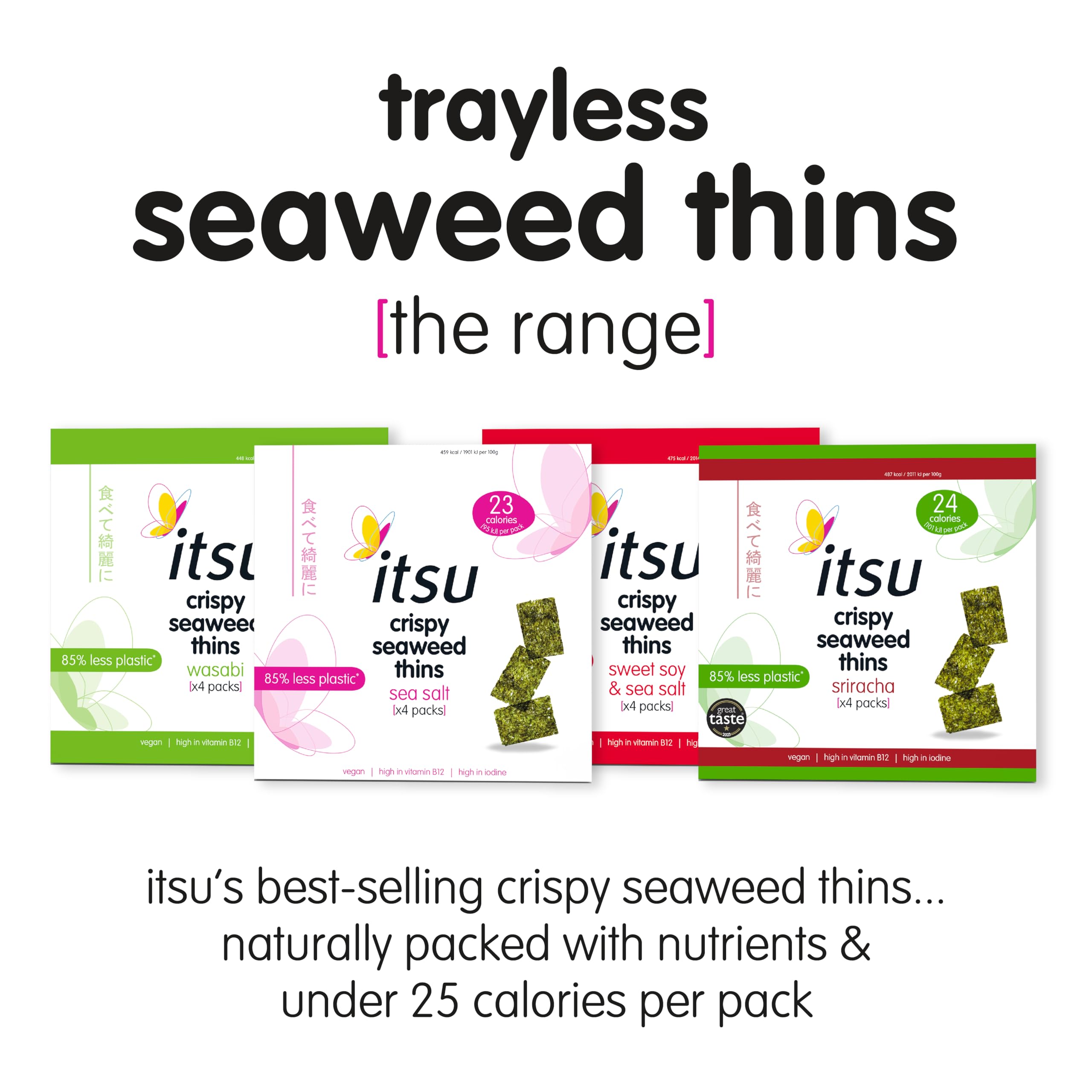 Itsu - Sriracha Seaweed Thins 32-Pack 4
