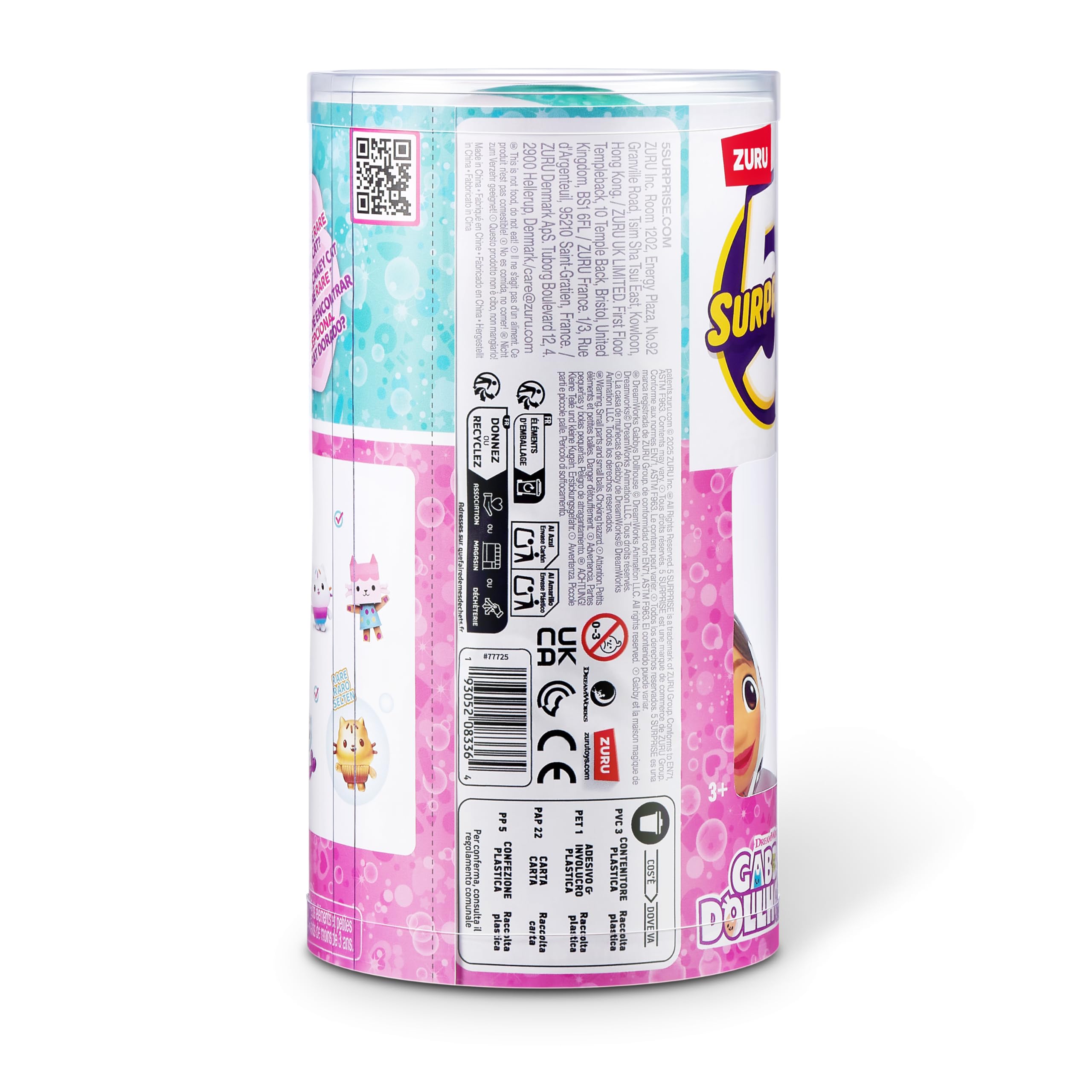 5 SURPRISE Gabby's Dollhouse by ZURU - Collectible Mini Figures & Playsets for Kids 7