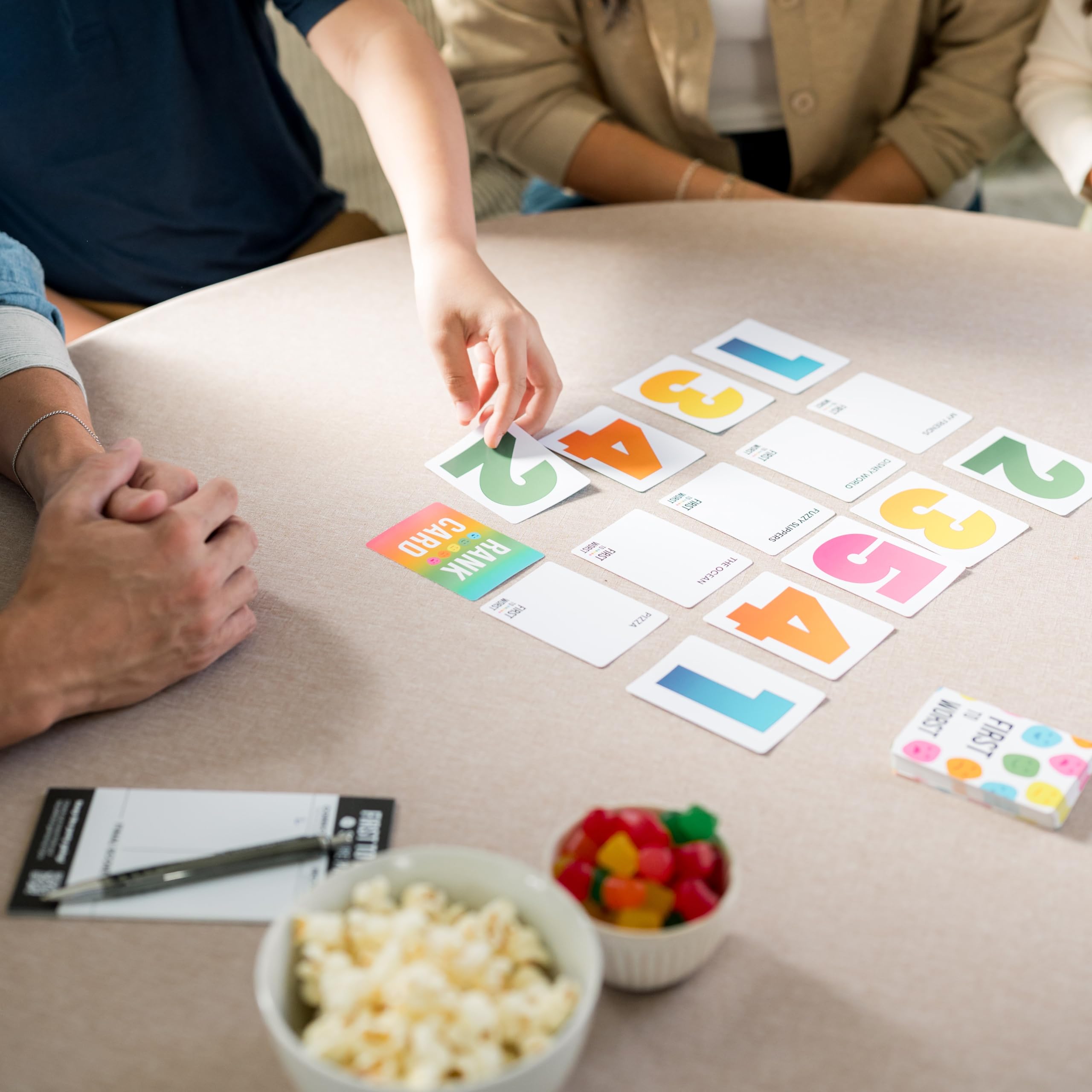 FIRST TO WORST Party Game - The Card Game of Polarizing Priorities 7