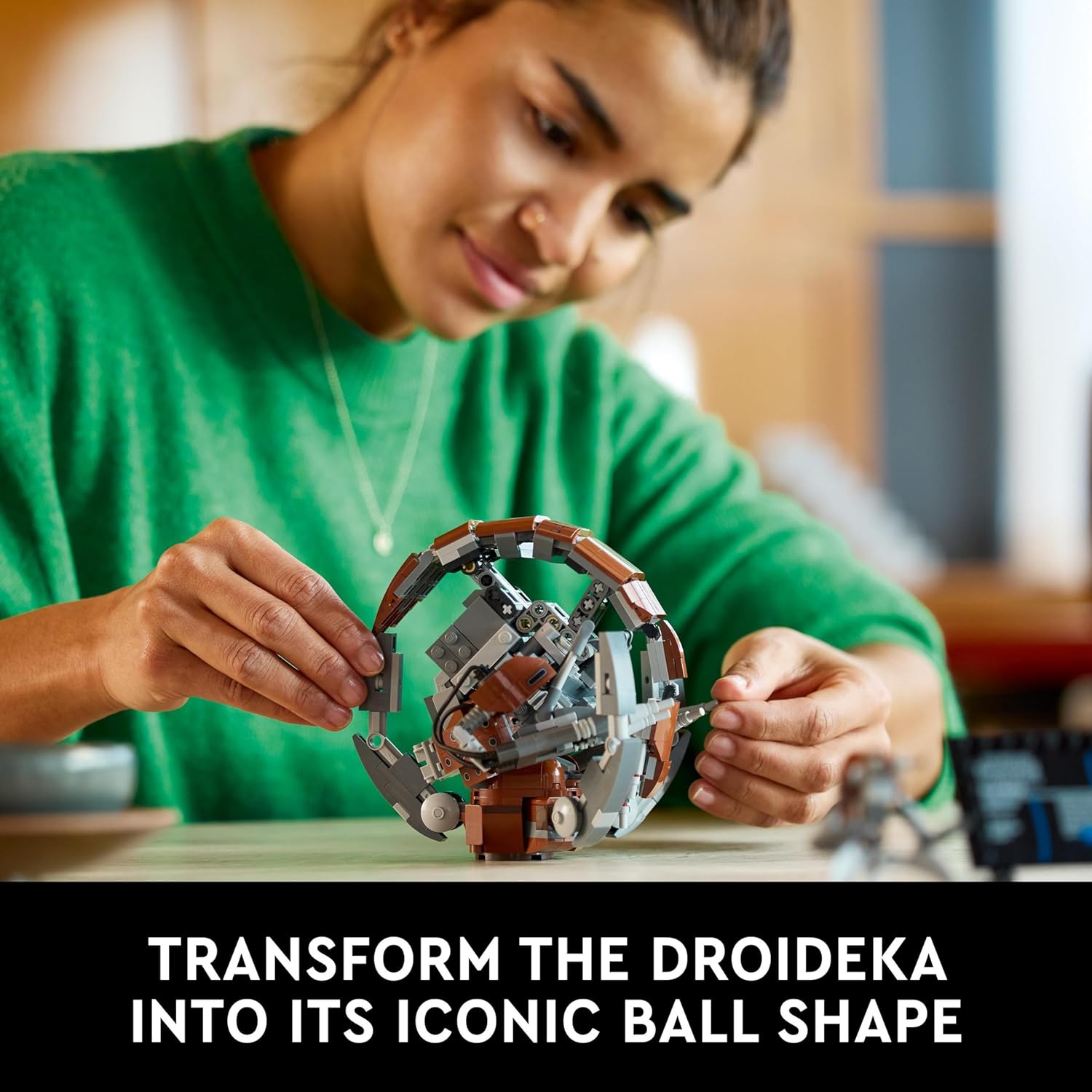 LEGO Star Wars Droideka Set 75381 - Buildable Destroyer Droid Model for Adults 6