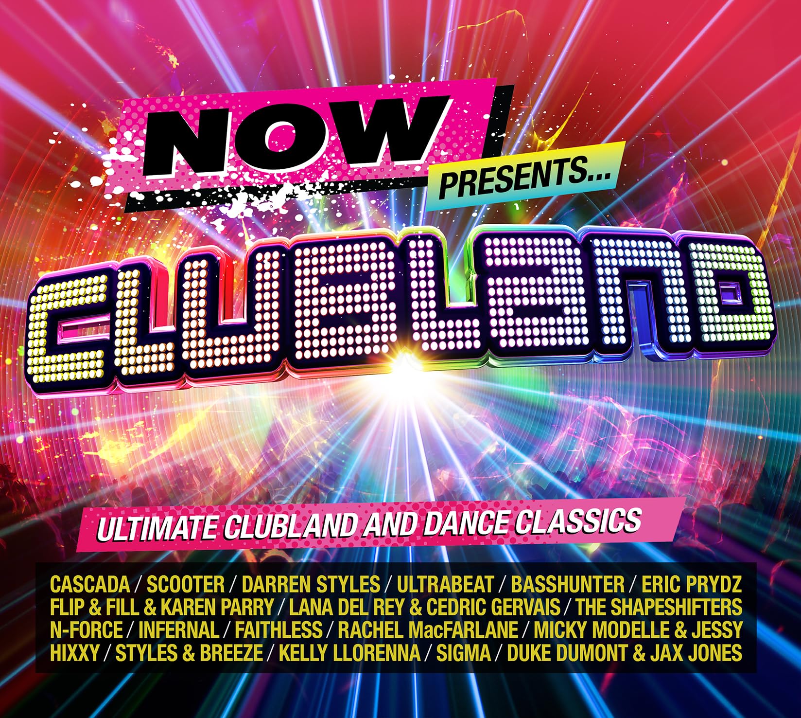 NOW Presents… Clubland - 73 Track 4CD Compilation - Audio CD