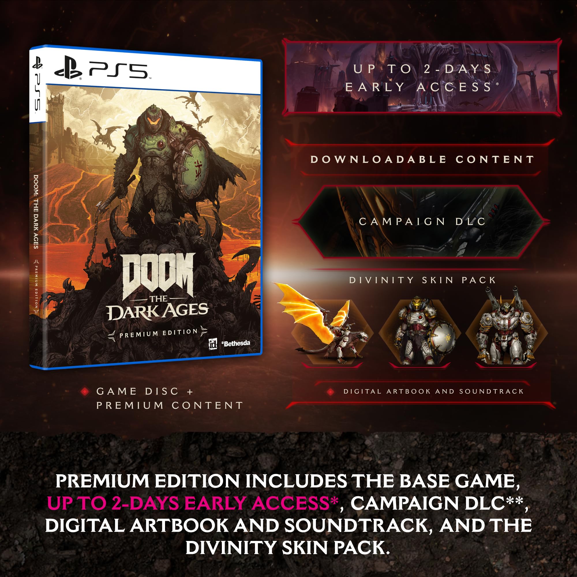 DOOM: The Dark Ages - Premium Edition - PlayStation 5 6