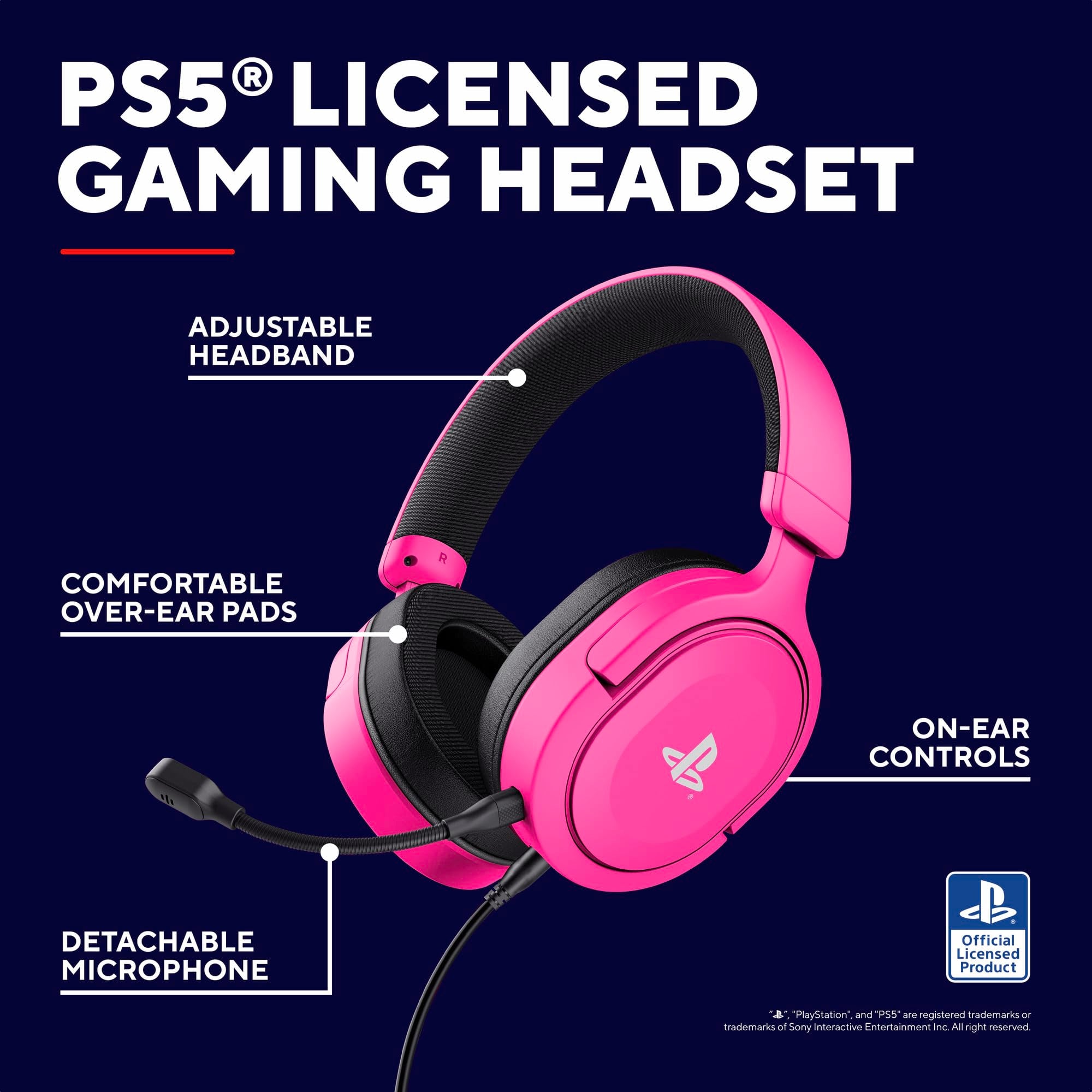 Trust Gaming GXT 498P Forta Officially Licensed PS5 Gaming Headset 8