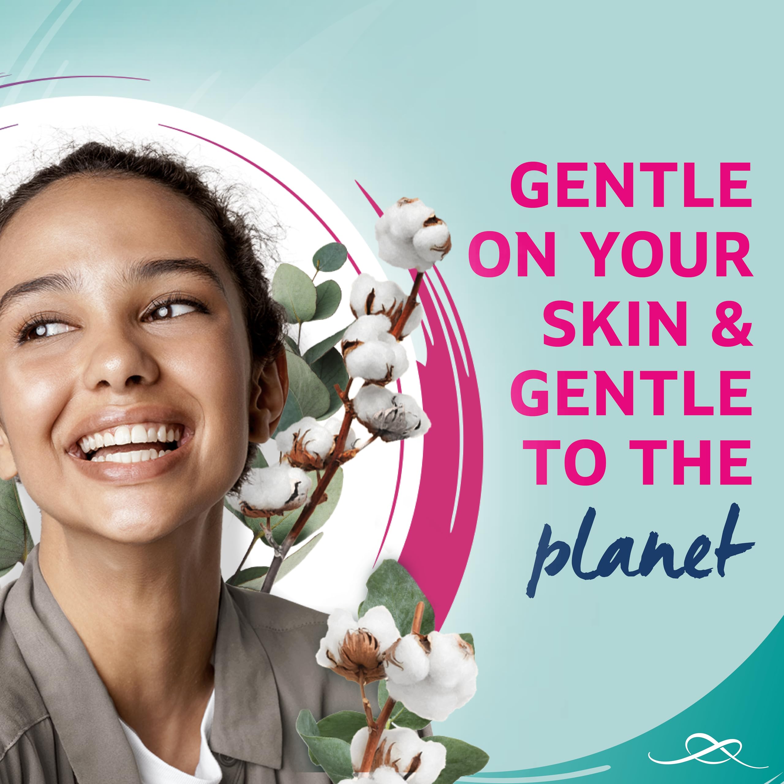 Lil-Lets Organic Cotton Exfoliating Rounds (50 Count) - Dual-Sided Skincare Pads for Cleansing & Makeup Removal 8