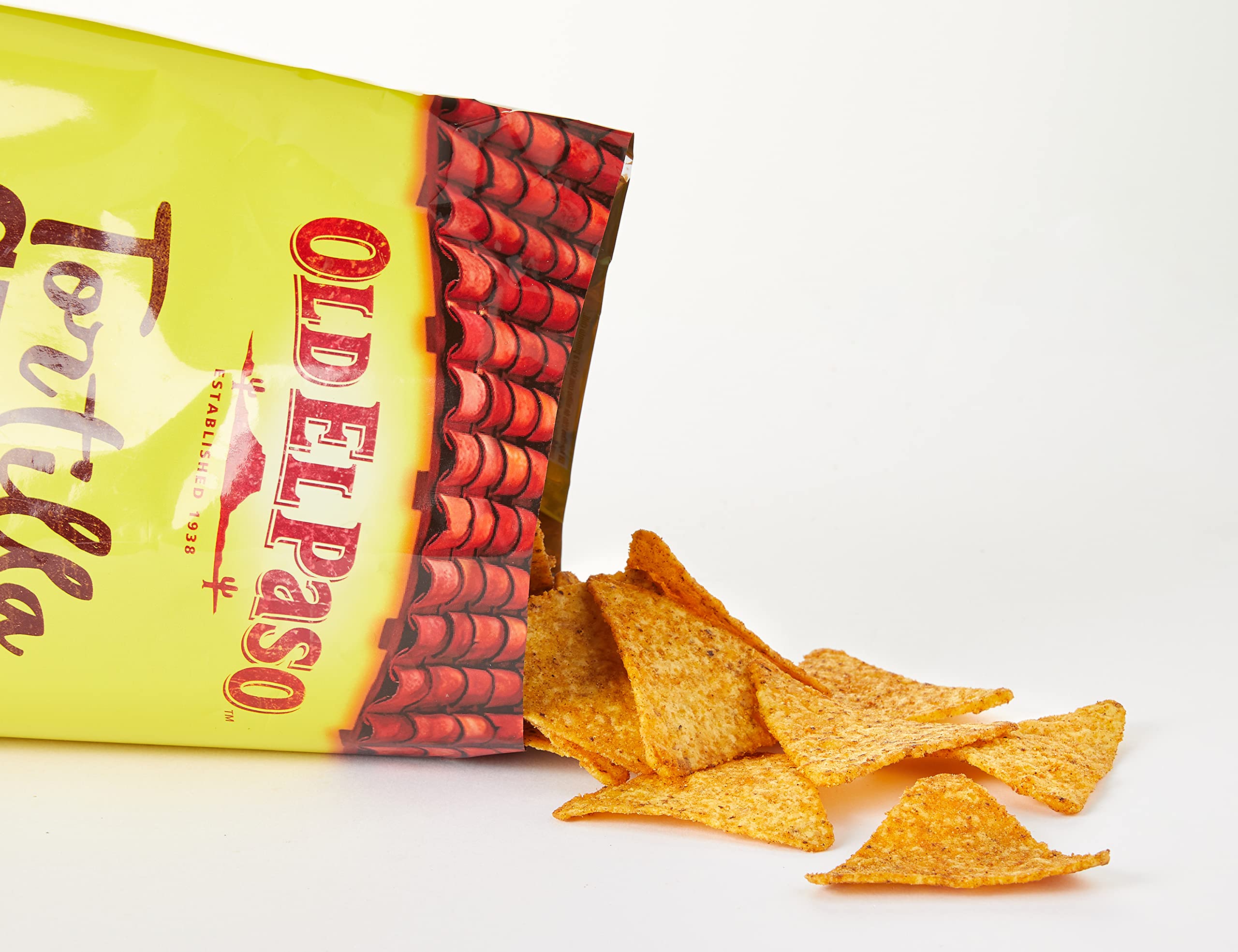 Old El Paso Gluten Free Crunchy Chilli Tortilla Chips 185g (Pack of 5) 4