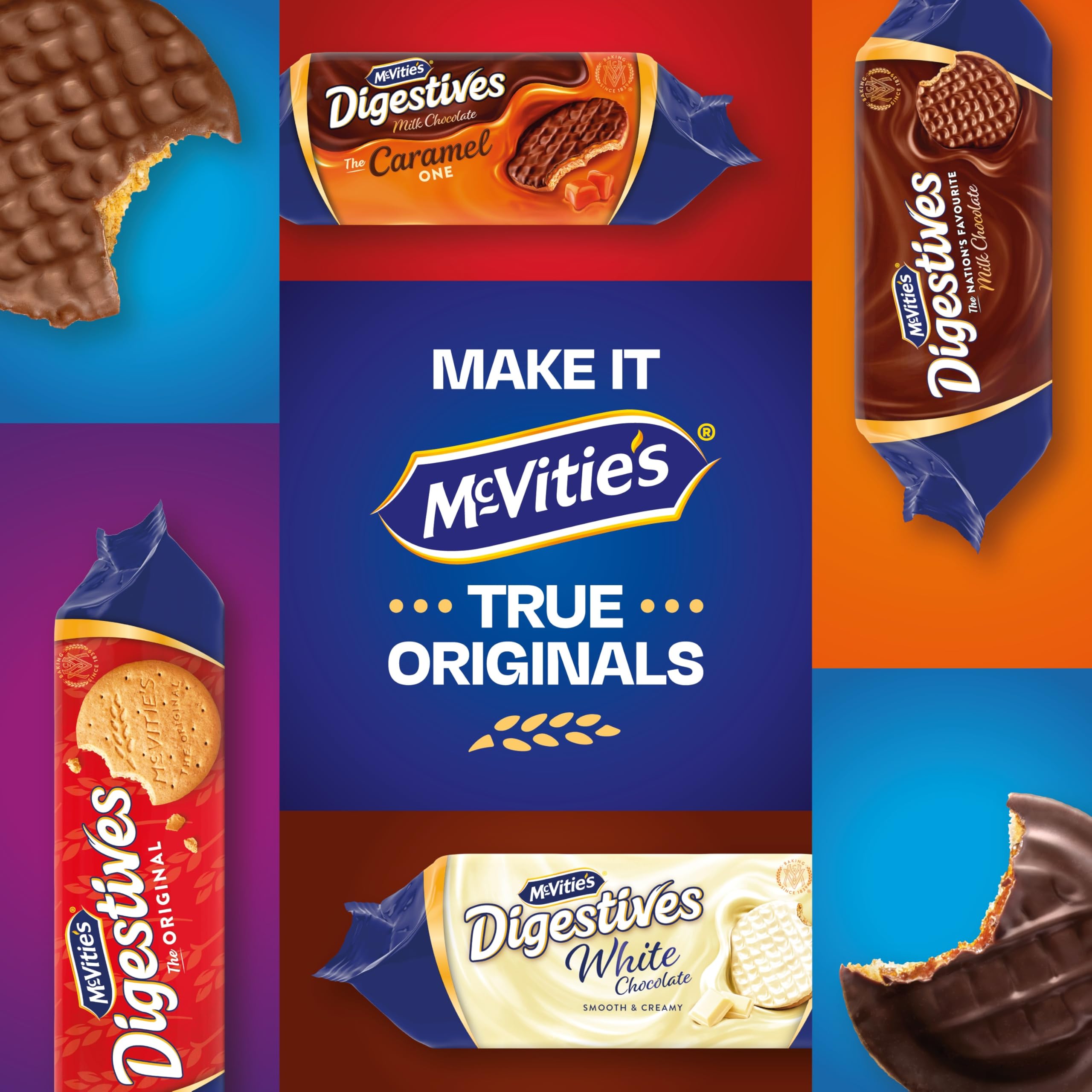 McVitie's Milk Chocolate Digestives Biscuits, The Caramel One, 250g (Pack of 1) 3
