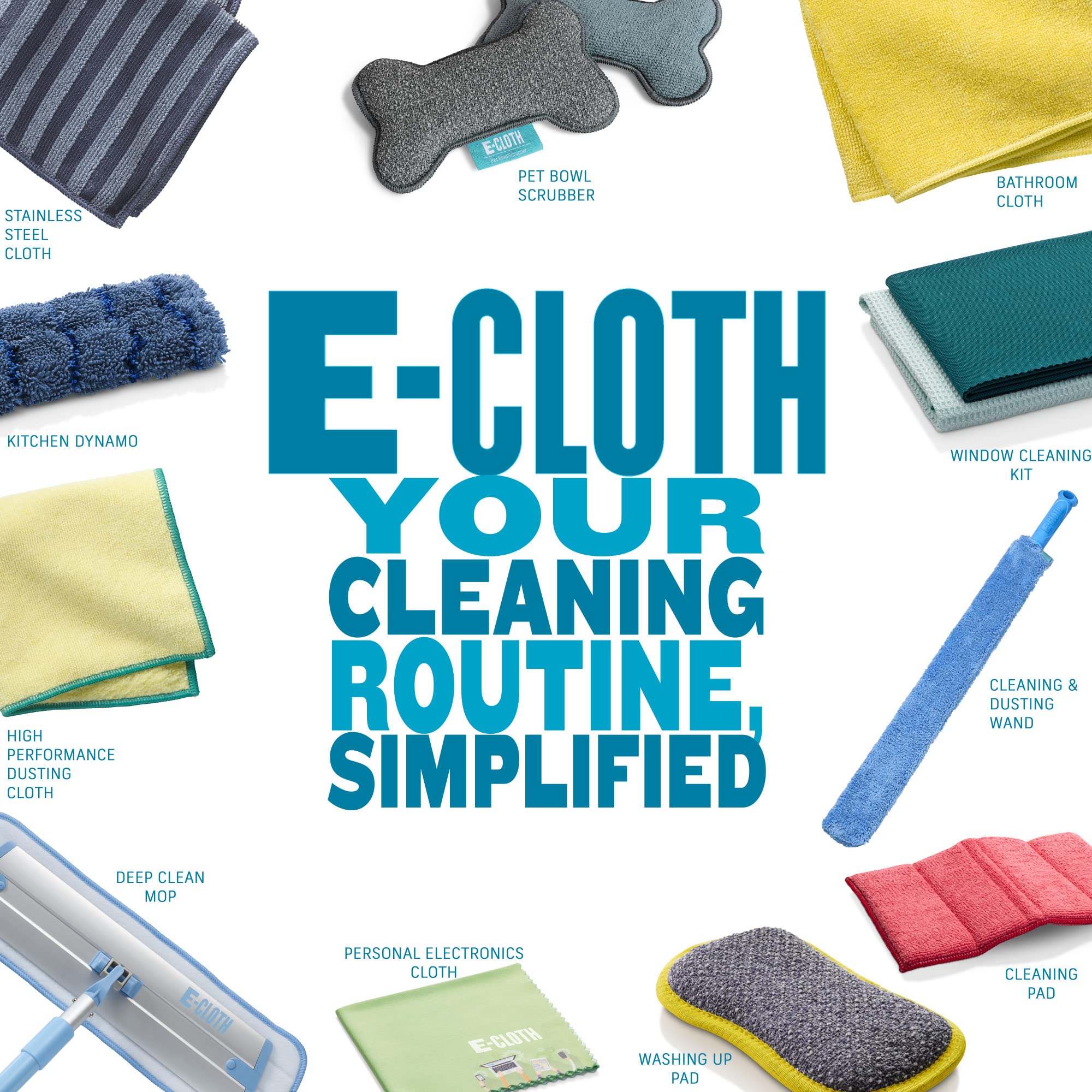 E-Cloth Flexi-Edge Floor & Wall Duster Head - Reusable Mop Head for Hard Floors & Surfaces 9