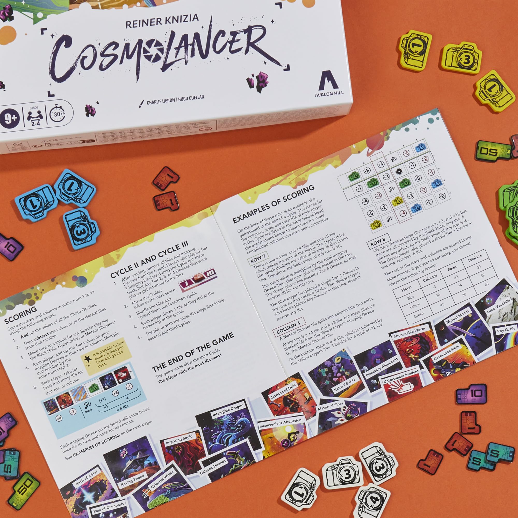 Hasbro Gaming Cosmolancer Strategy Board Game 7