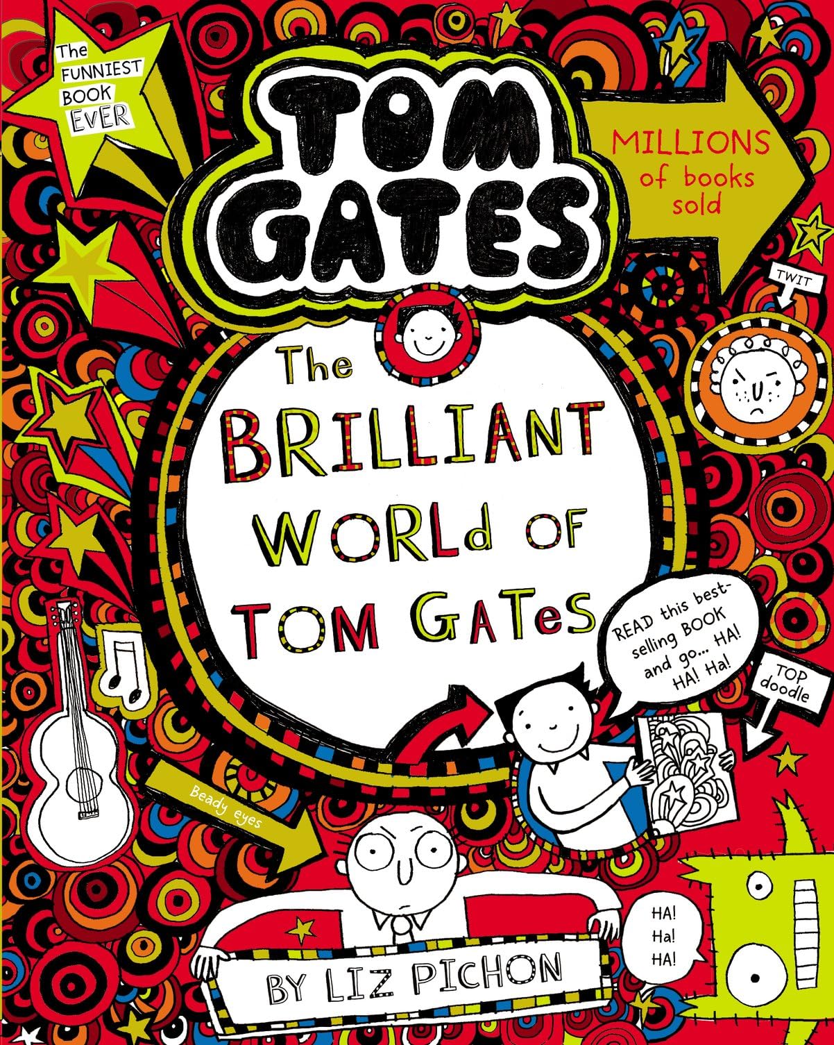 Scholastic The Brilliant World of Tom Gates - First Edition Paperback | English Language