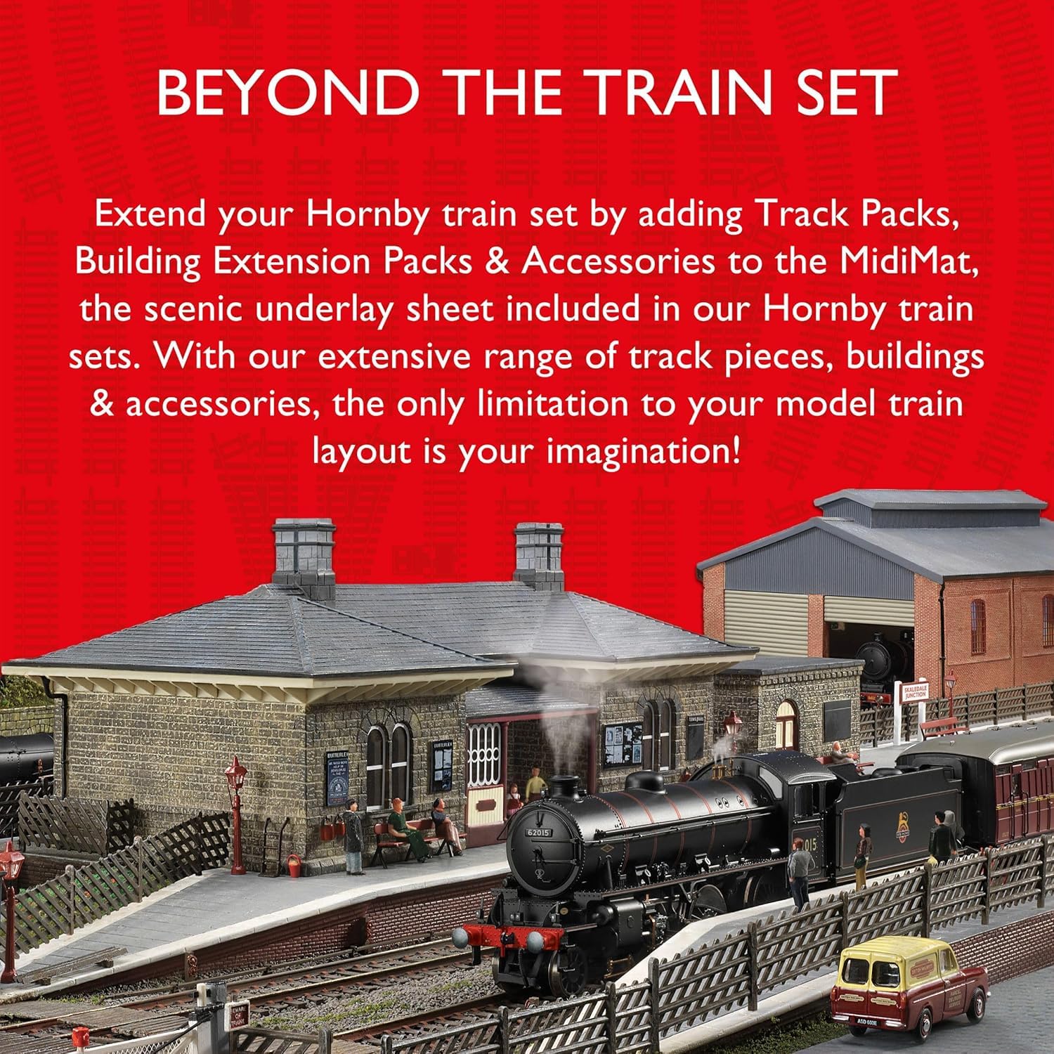 Hornby TT:120 Model Railway TT8035 DCC Track Turnout Clip Track Pieces Extra Track 4