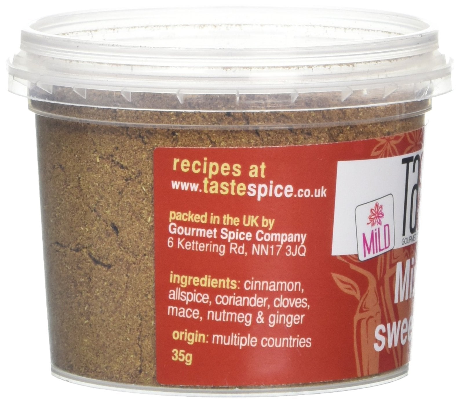 Gourmet Spice Company Mixed Sweet Spice 35 g - Aromatic Baking Blend for Cakes, Pies & Porridge