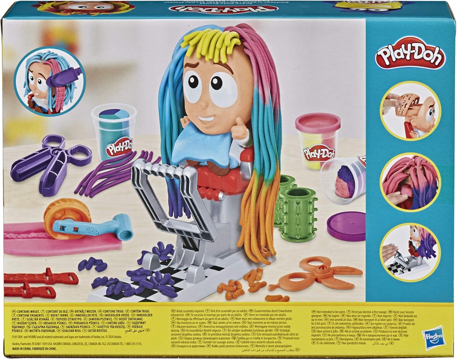 Play-Doh Crazy Cuts Stylist Hair Salon Playset for Kids 3 Years and Up 8
