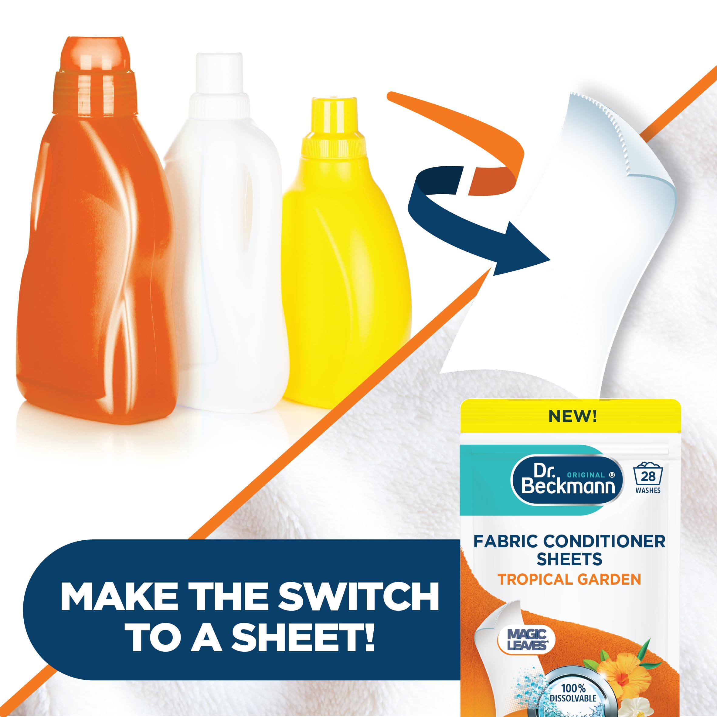 Dr. Beckmann Fabric Conditioner Sheets - Tropical Garden Scent 4