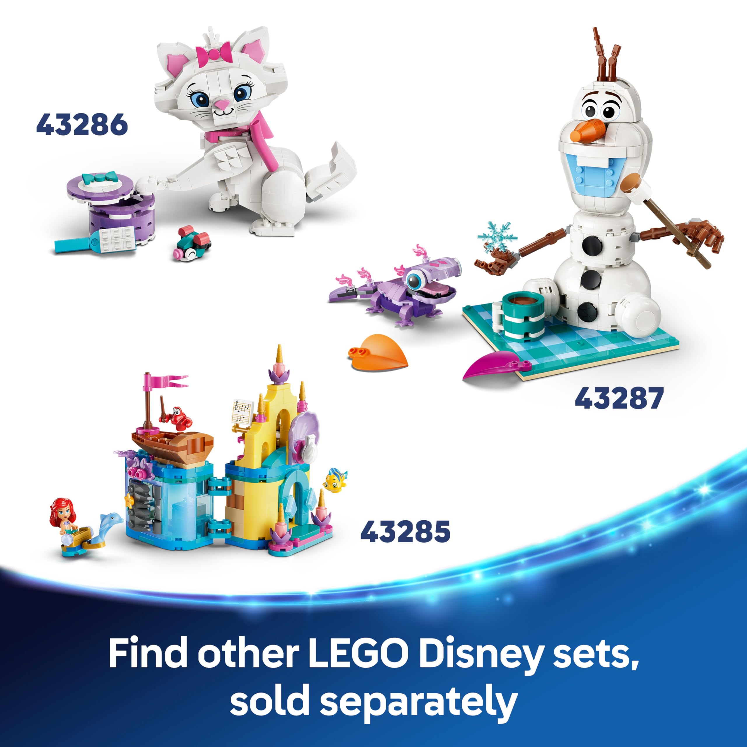 LEGO Disney Frozen Elsa's Ice Castle & Snow Ride Adventure Building Set | Ages 4+ | Model 43281 8