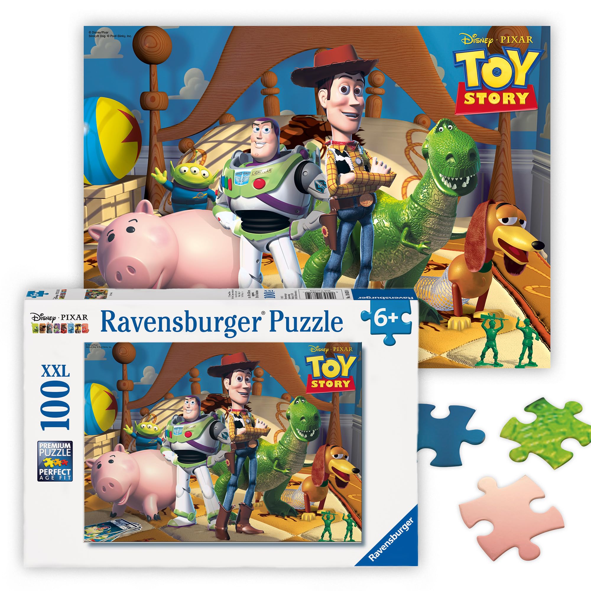 Ravensburger Toy Story XXL Jigsaw Puzzle - 100 Pieces | Large Pieces | 49 x 36cm