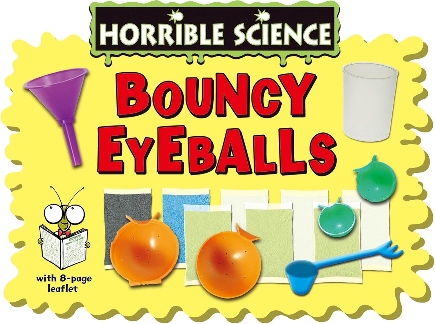 Galt Horrible Science Bouncy Eyeballs Kit - STEM Science Experiment for Kids Ages 6+