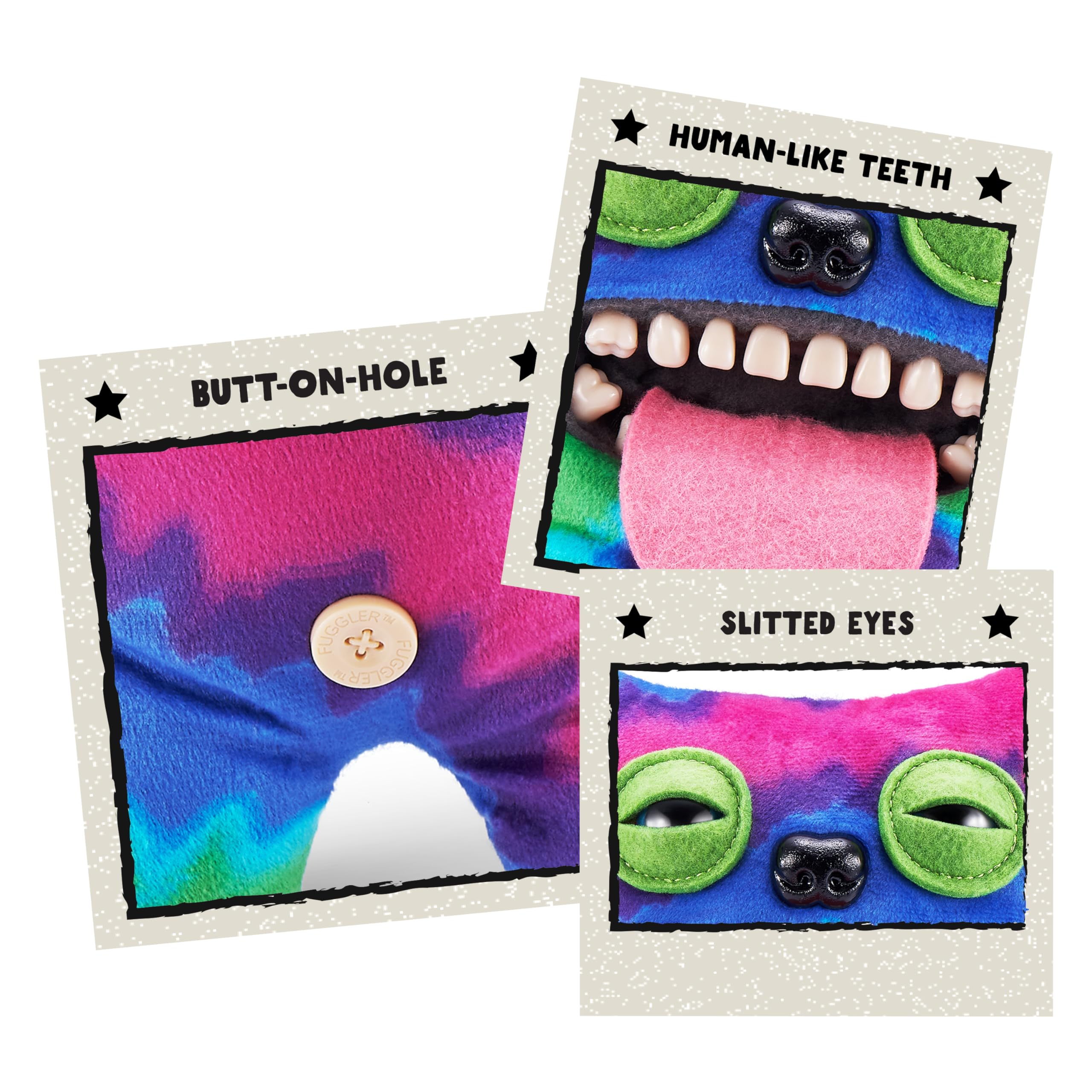 Fuggler Laboratory Misfits by ZURU - Funny Ugly Monster Plush Collectible, 9" Soft Toy 7