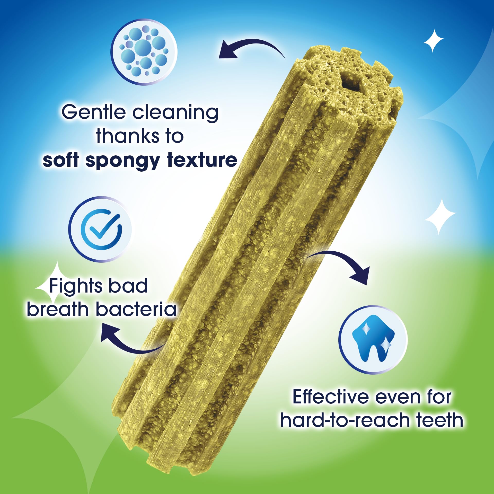 Dentalife ActivFresh Chicken Dental Sticks for Medium Dogs - Fights Bad Breath & Reduces Tartar (24 Sticks, Pack of 2)