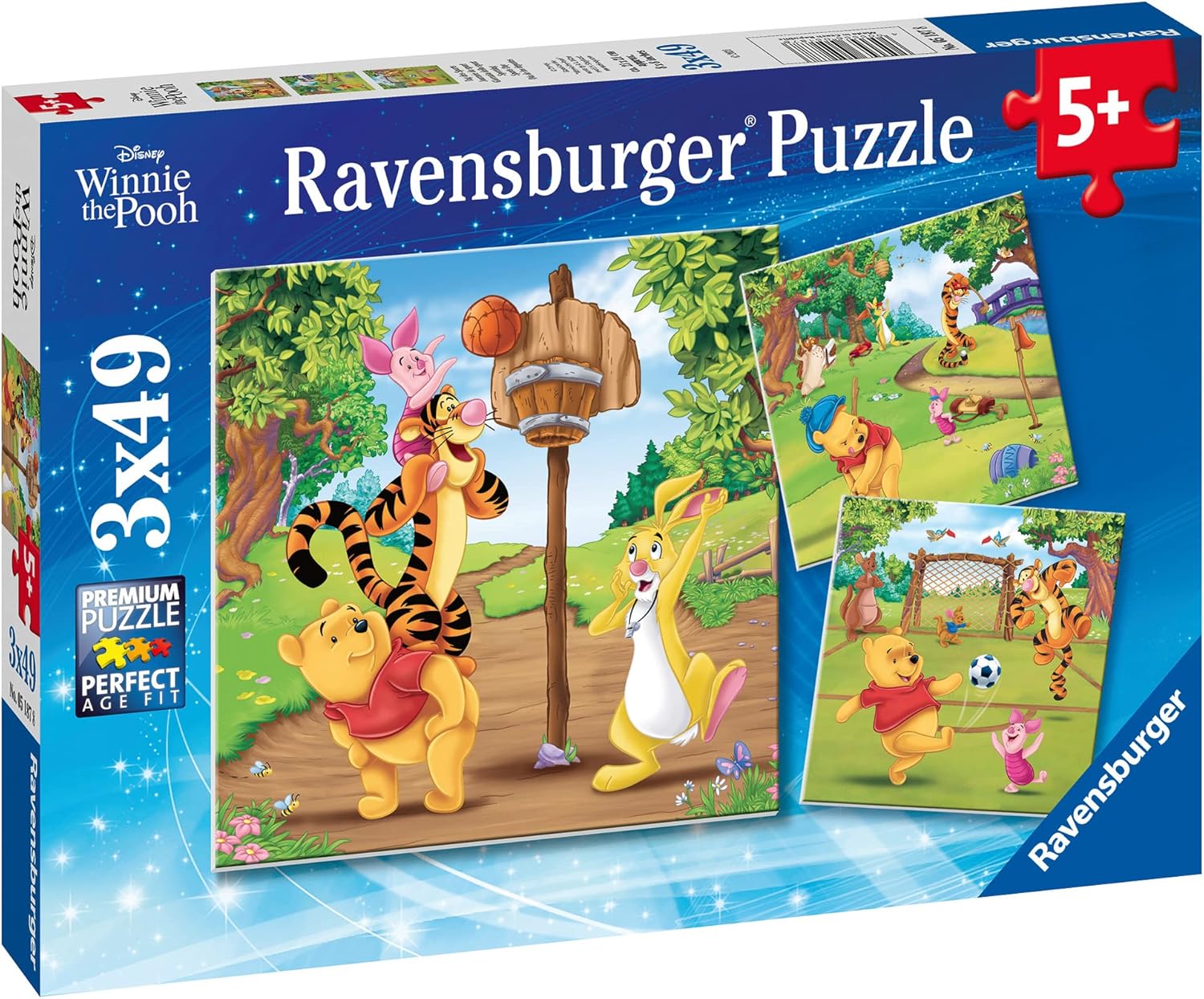 Ravensburger Winnie the Pooh 3 x 49-Piece Jigsaw Puzzles - Ages 5 and Up 12