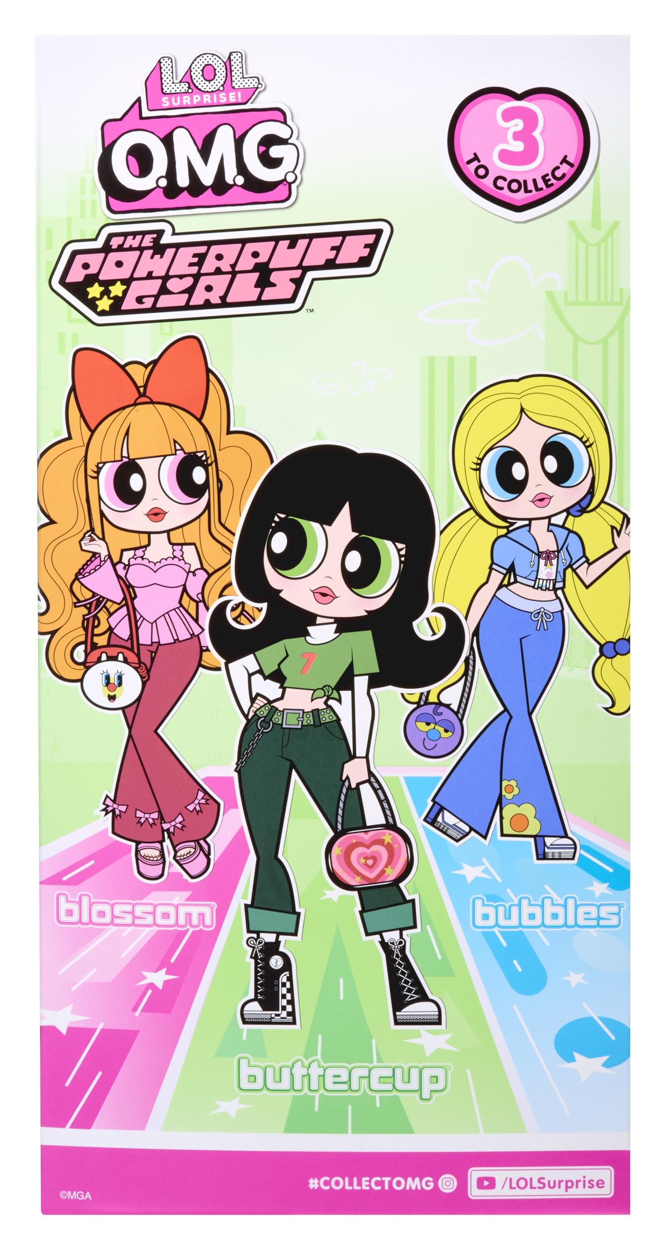 L.O.L. Surprise! OMG The Powerpuff Girls Doll - Buttercup - Fashion Doll with Outfit & Accessories, Ages 3+ 9