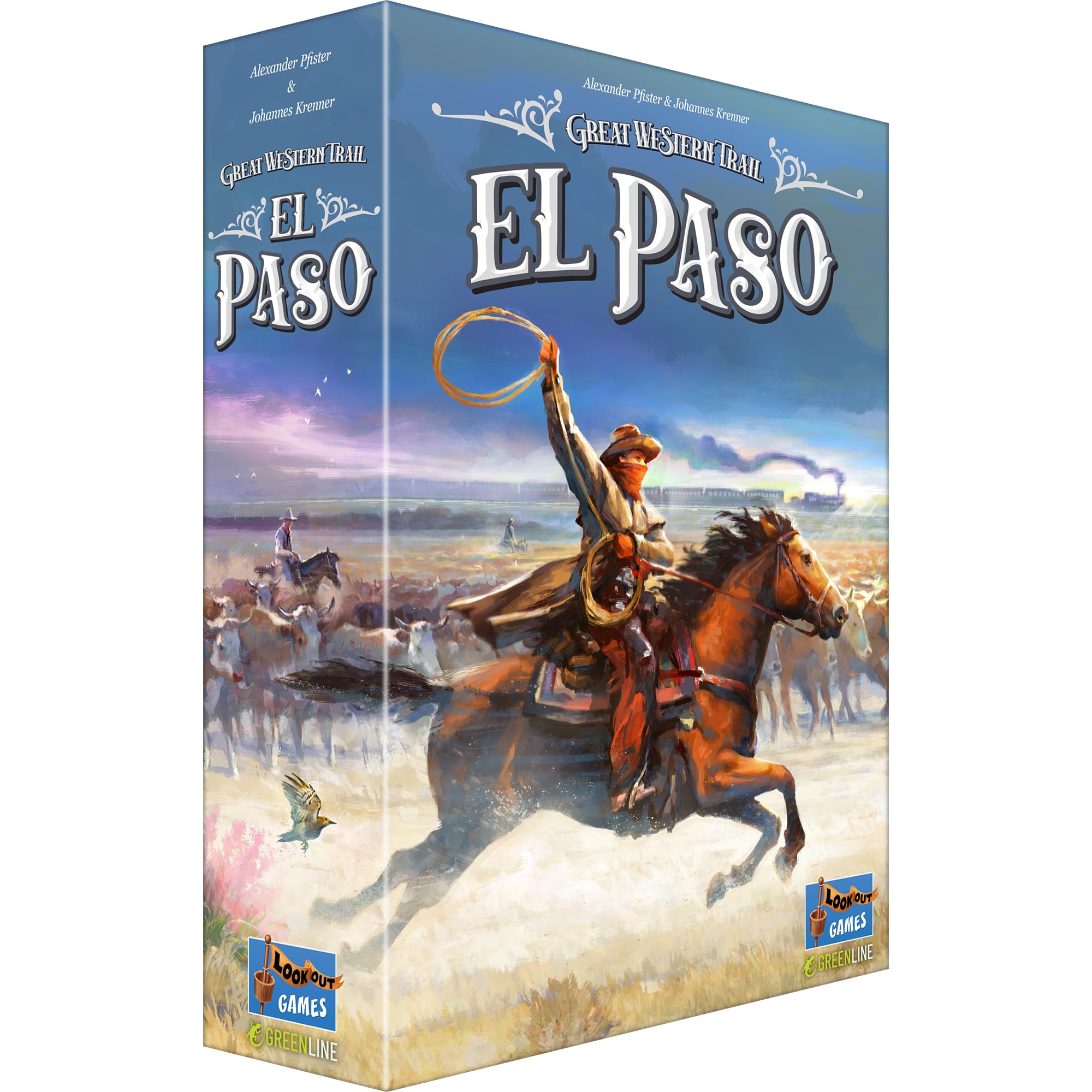 Lookout Great Western Trail: El Paso Board Game