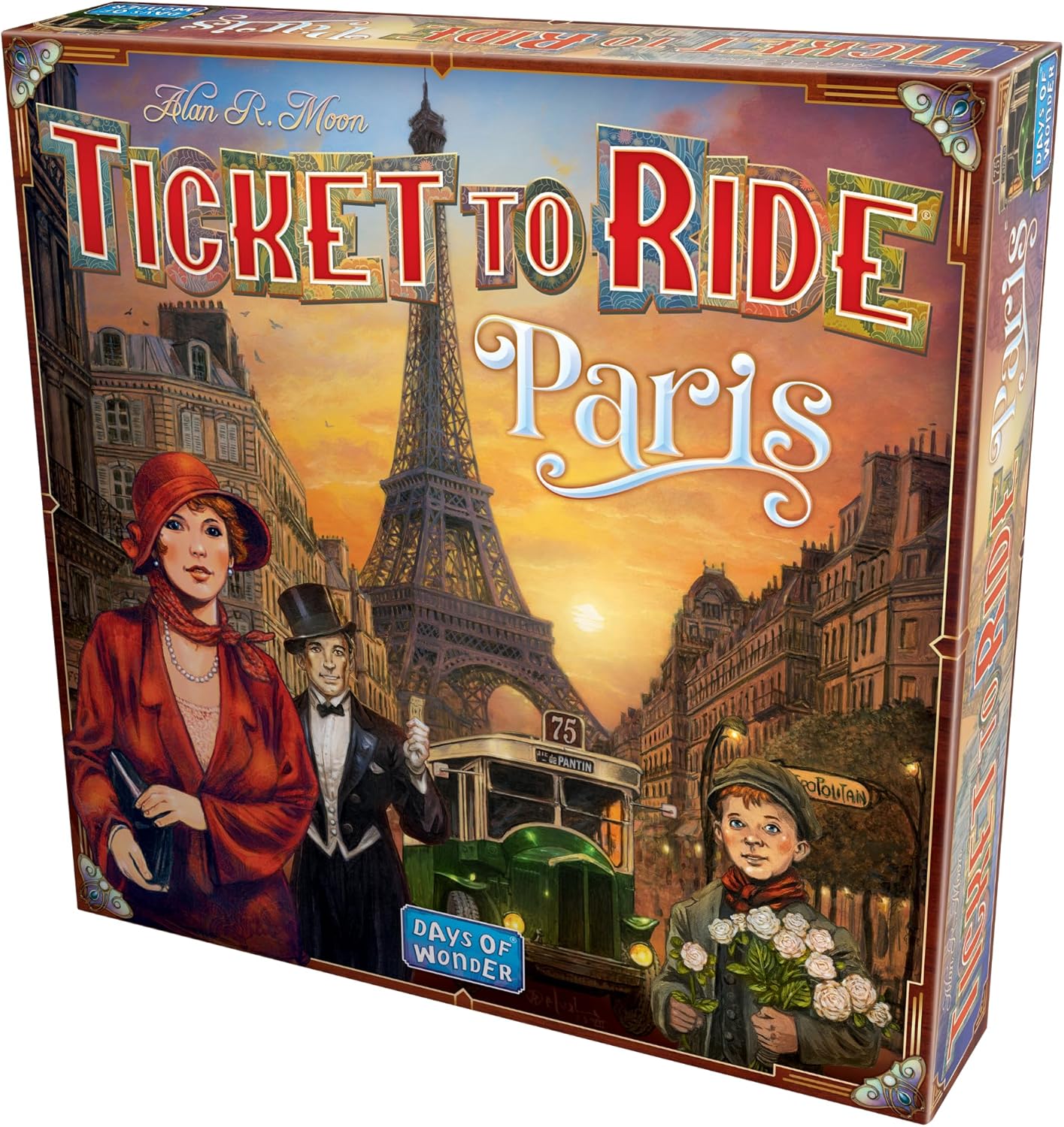 Days of Wonder Ticket to Ride Paris Board Game 8