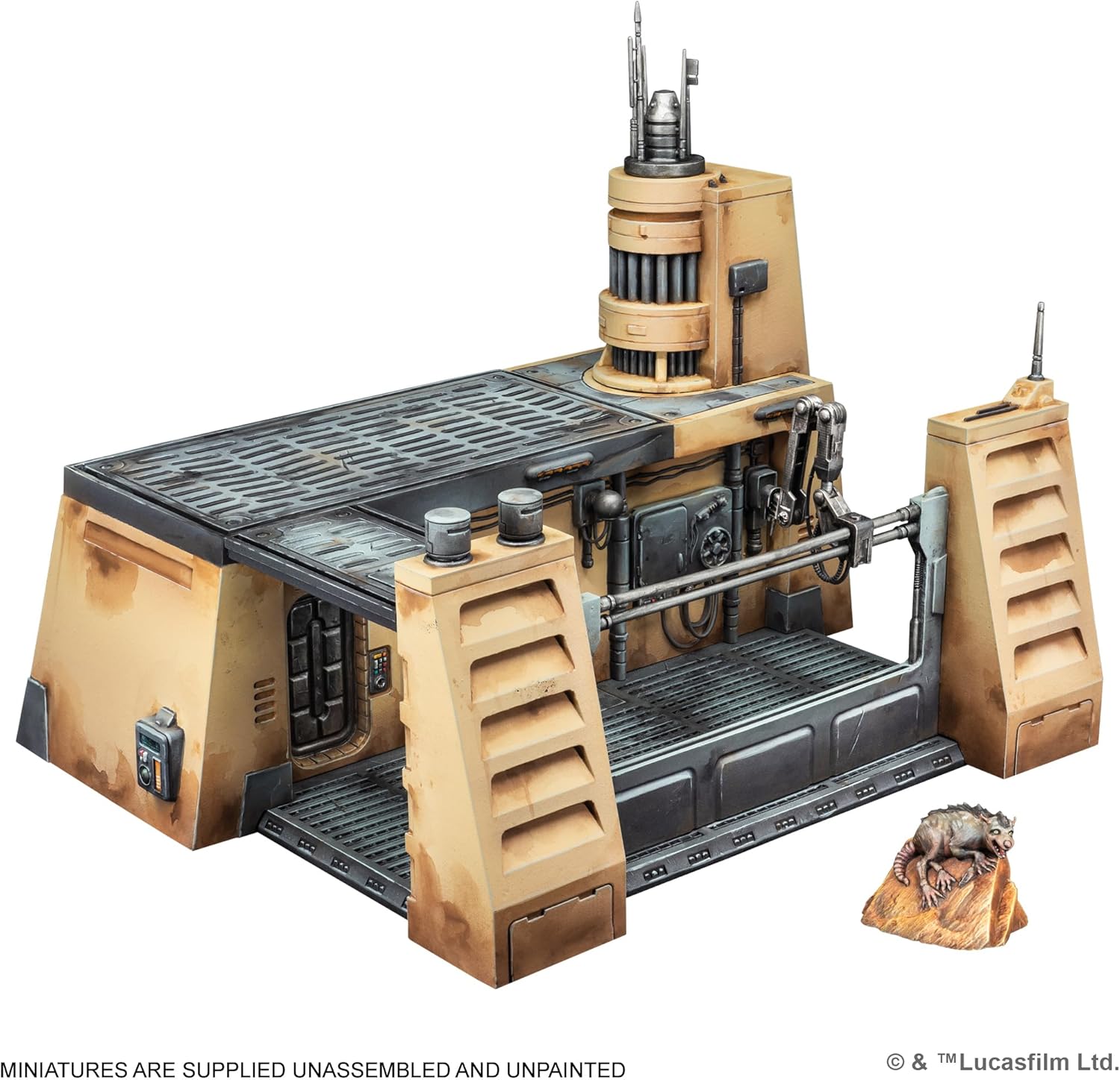Atomic Mass Games Star Wars Shatterpoint Maintenance Bay Terrain Pack 3