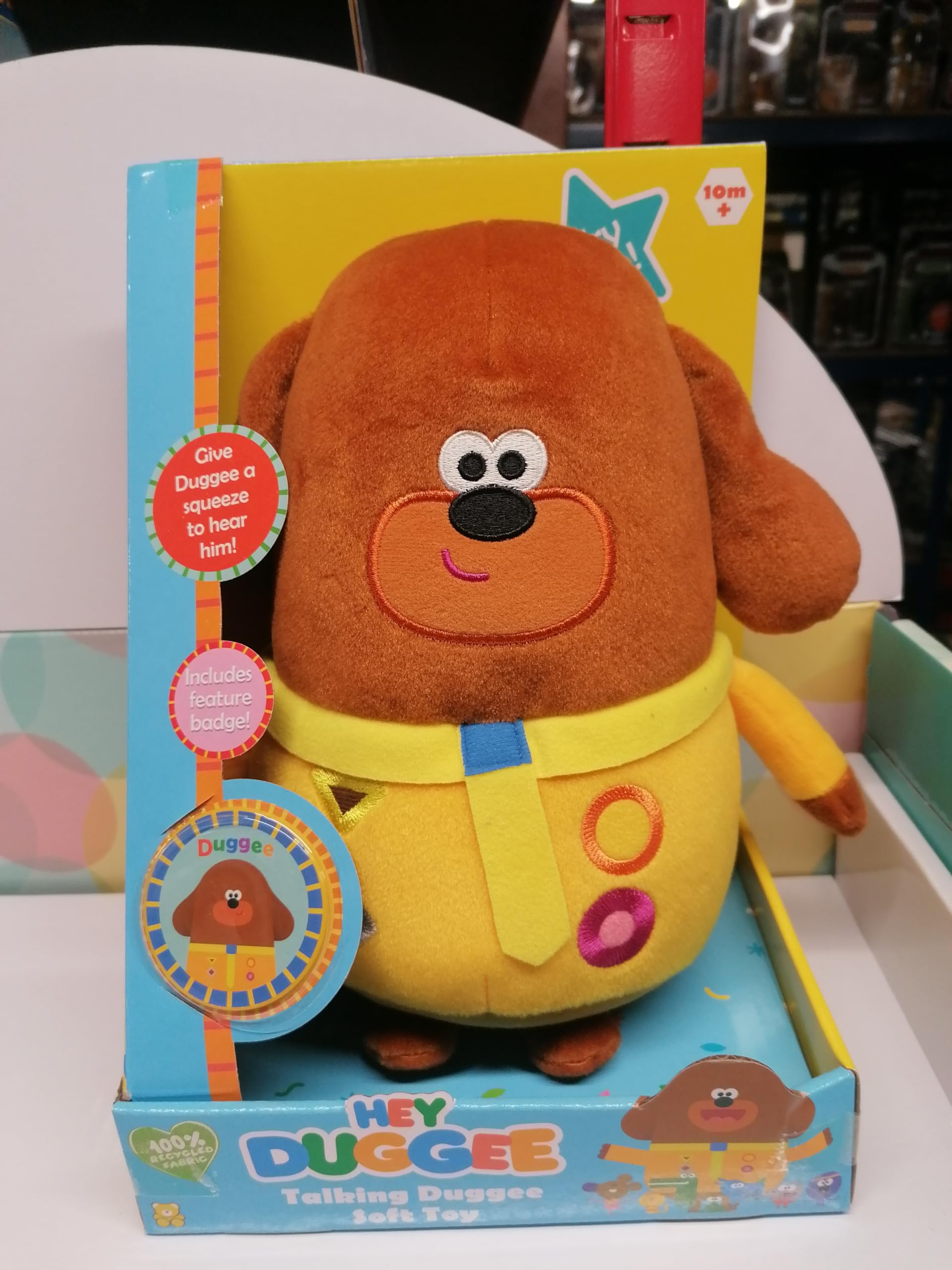 Hey Duggee Talking Soft Toy - Interactive Plush with Sounds & Badge 4