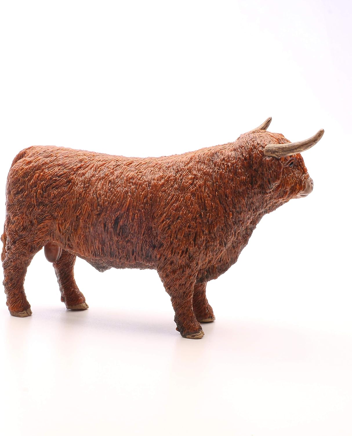 Schleich 13919 Farm World Highland Bull - Detailed Animal Figure for Kids 3+ 5