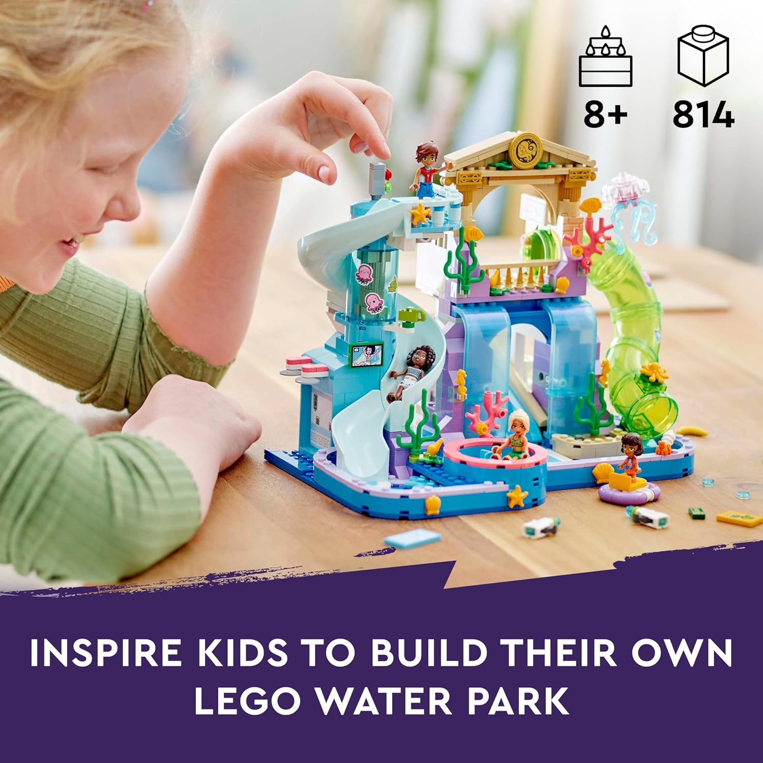 LEGO Friends Heartlake City Water Park Playset - Building Toy for Ages 8+ 6