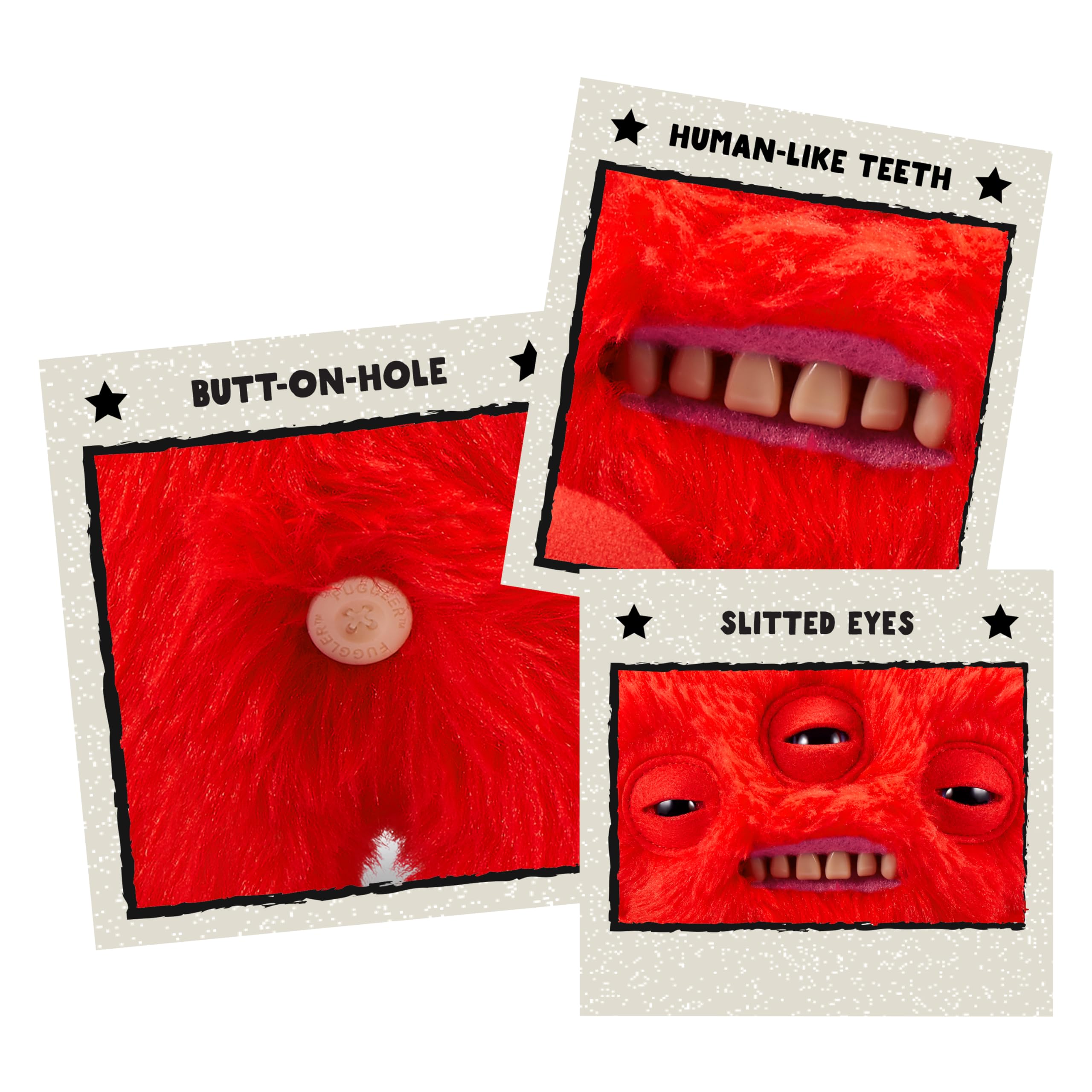 Fuggler Love Fugg by ZURU - Annoyed Alien Red Plush Collectible Toy 7