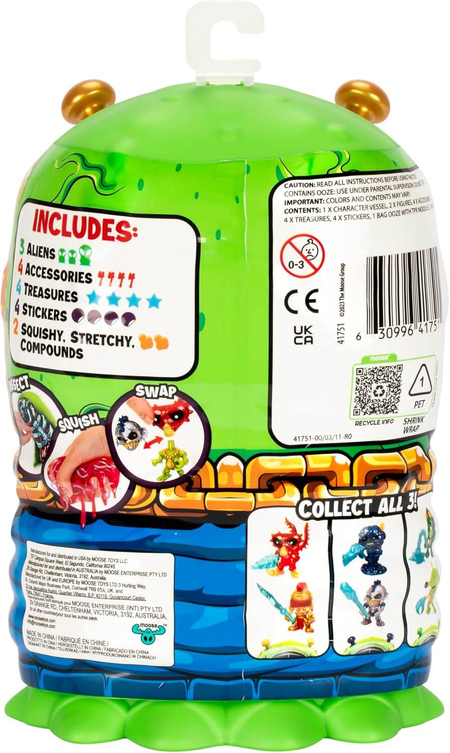 Treasure X Mini Alien Dissection - 8" Alien Adventure with 20+ Surprises 7