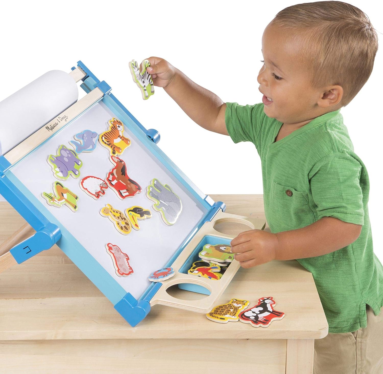 Melissa & Doug Wooden Animal Magnets - Educational Toy for Kids 2+ 6