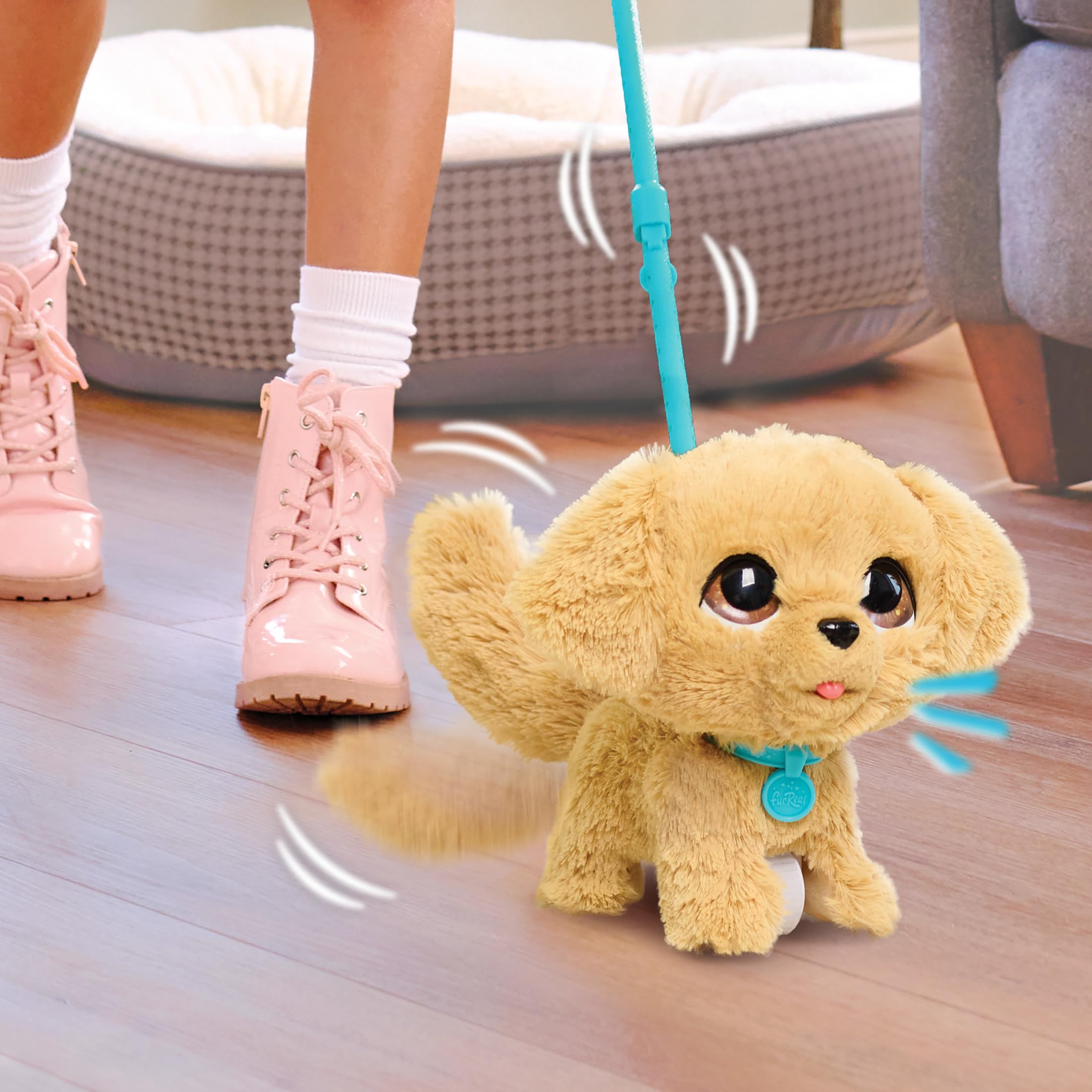 furReal Wag-A-Lots Golden Retriever - Interactive Electronic Pet Toy for Kids Ages 4+ 5