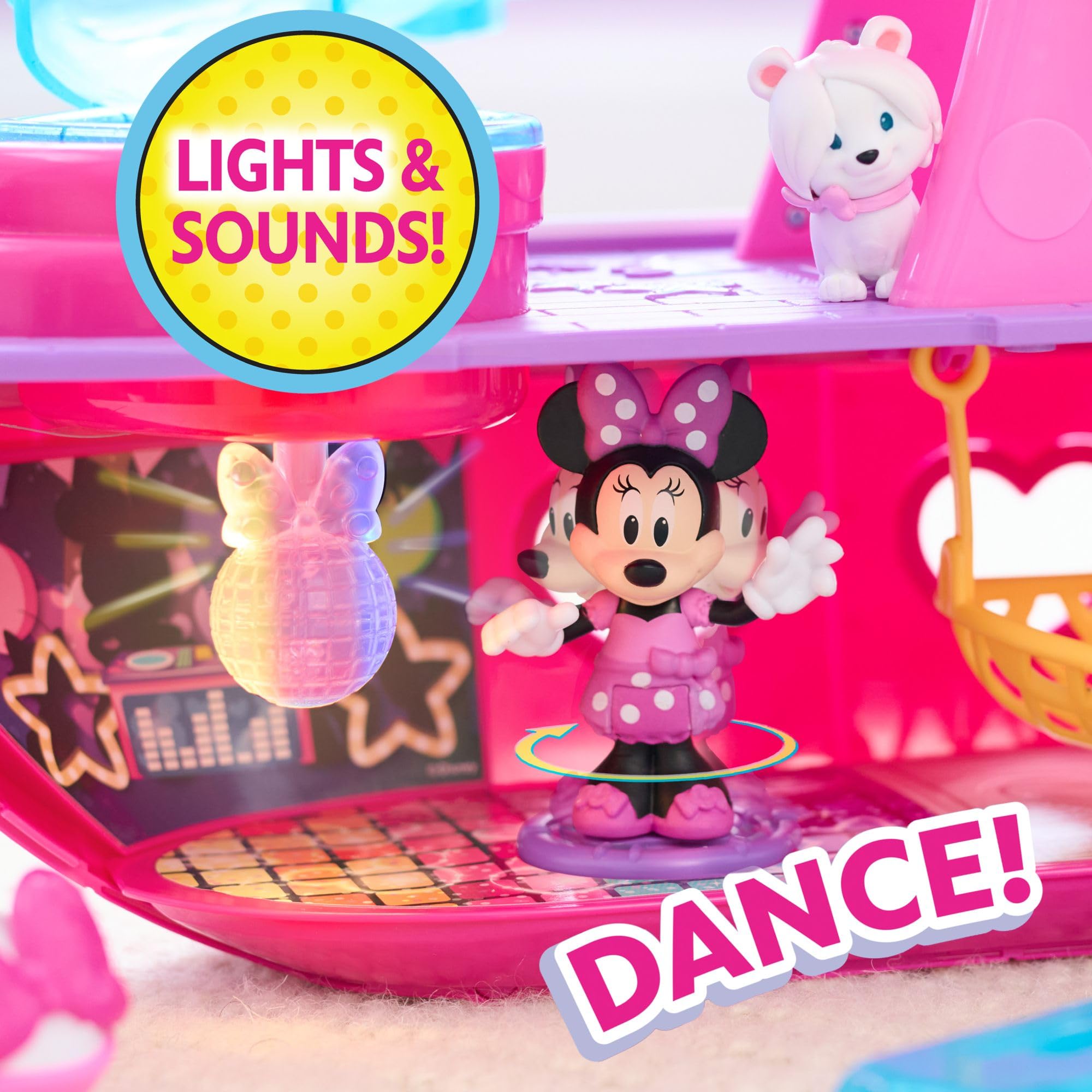 Just Play Disney Junior Minnie Mouse Bowdazzling Yacht Playset | 14 Pieces | Ages 3-8 3