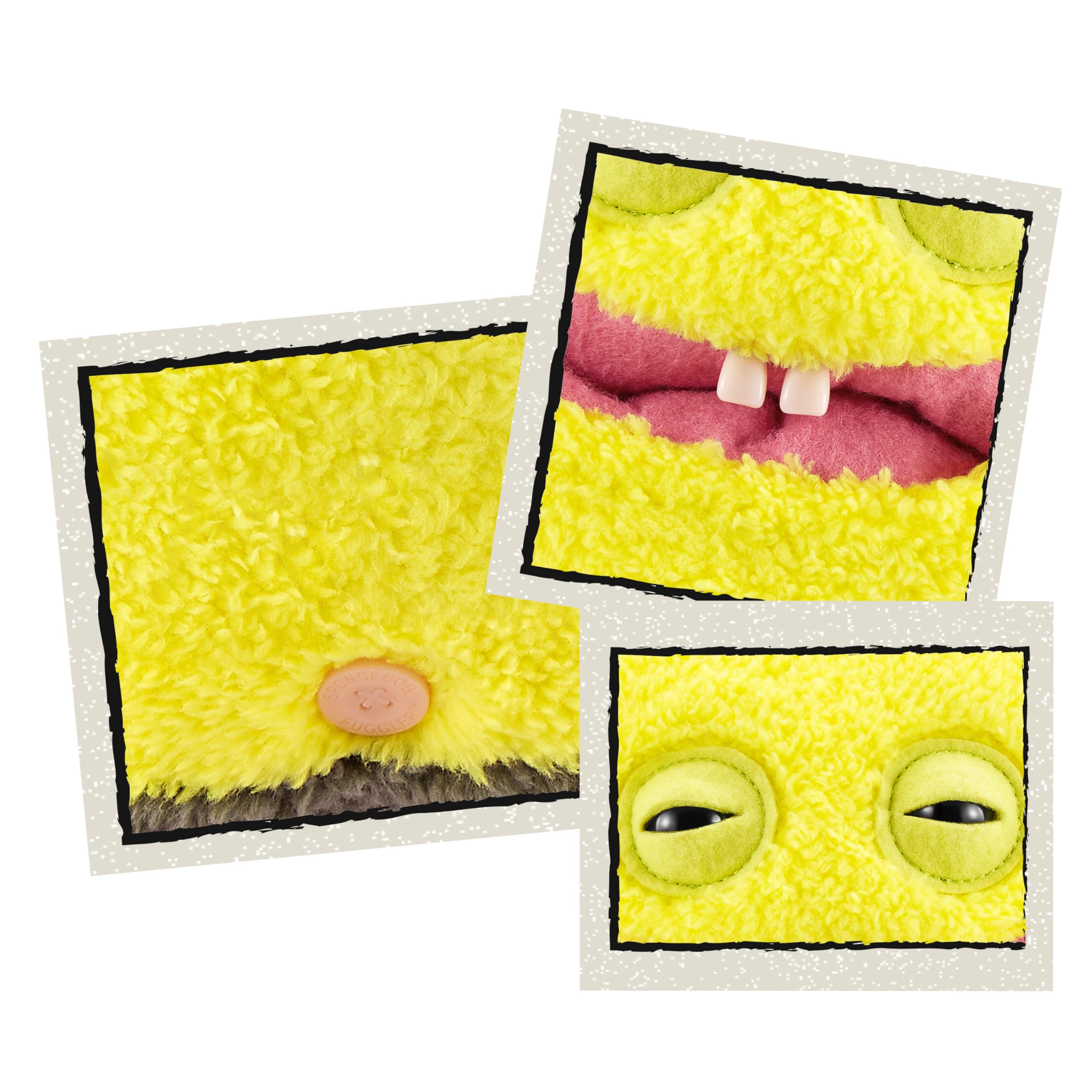Fuggler x SpongeBob SquarePants 9-inch Plush Toy - Soft Funny Ugly Monster Plushie for Kids & Adults 5