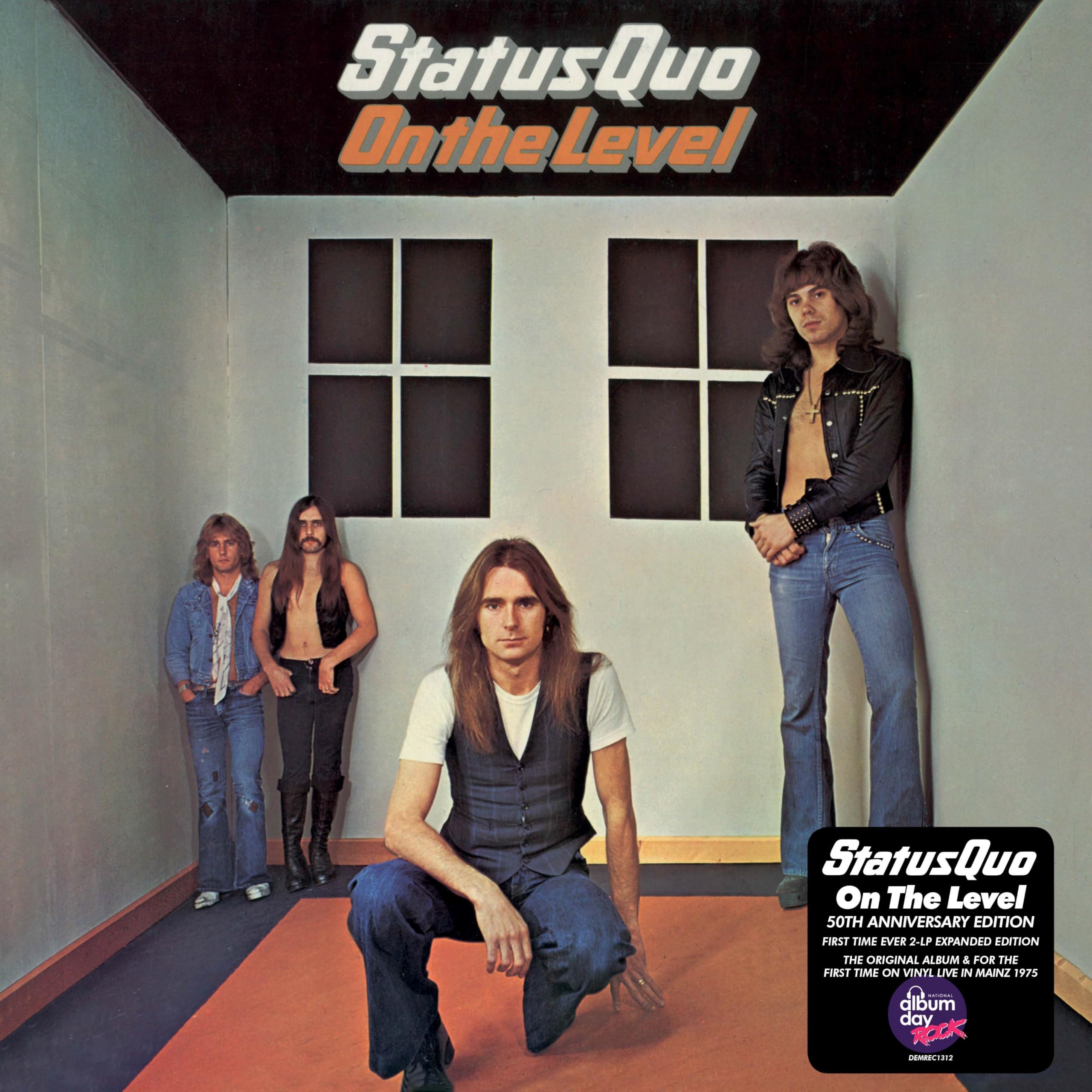 Status Quo - On The Level 50th Anniversary Black Vinyl
