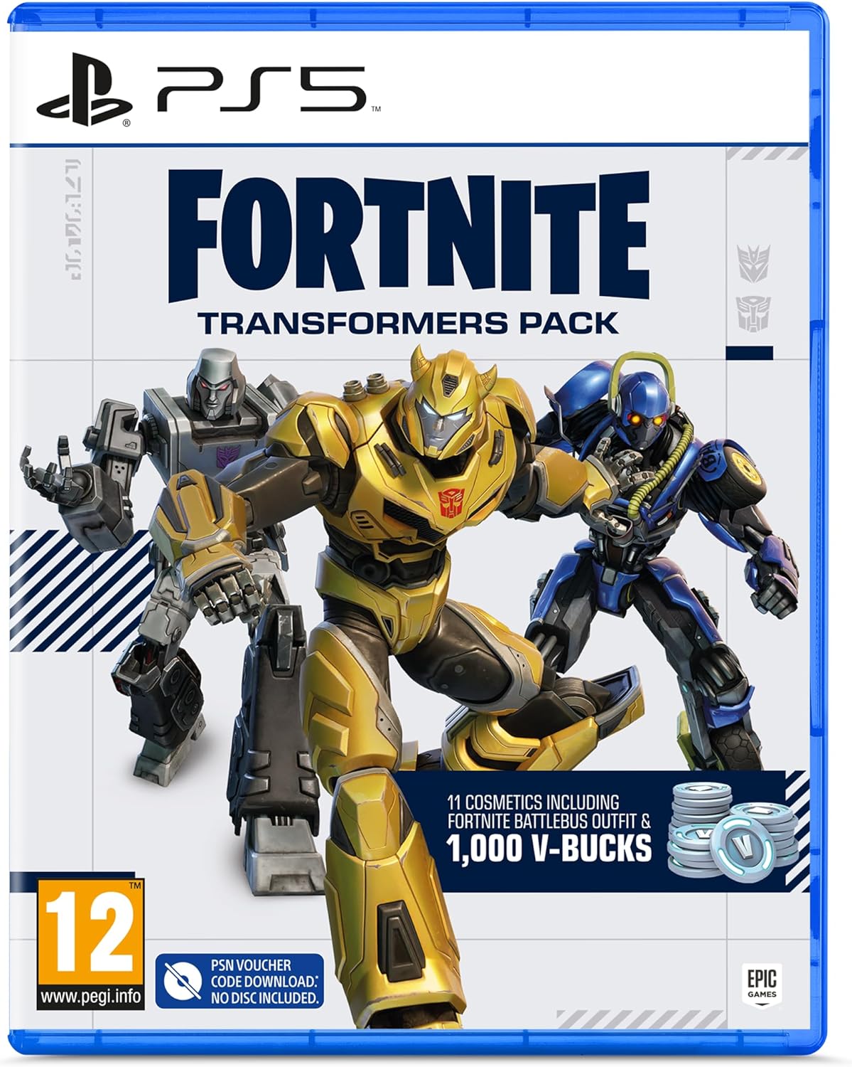 Fortnite Transformers Pack - PS5 Code in Box