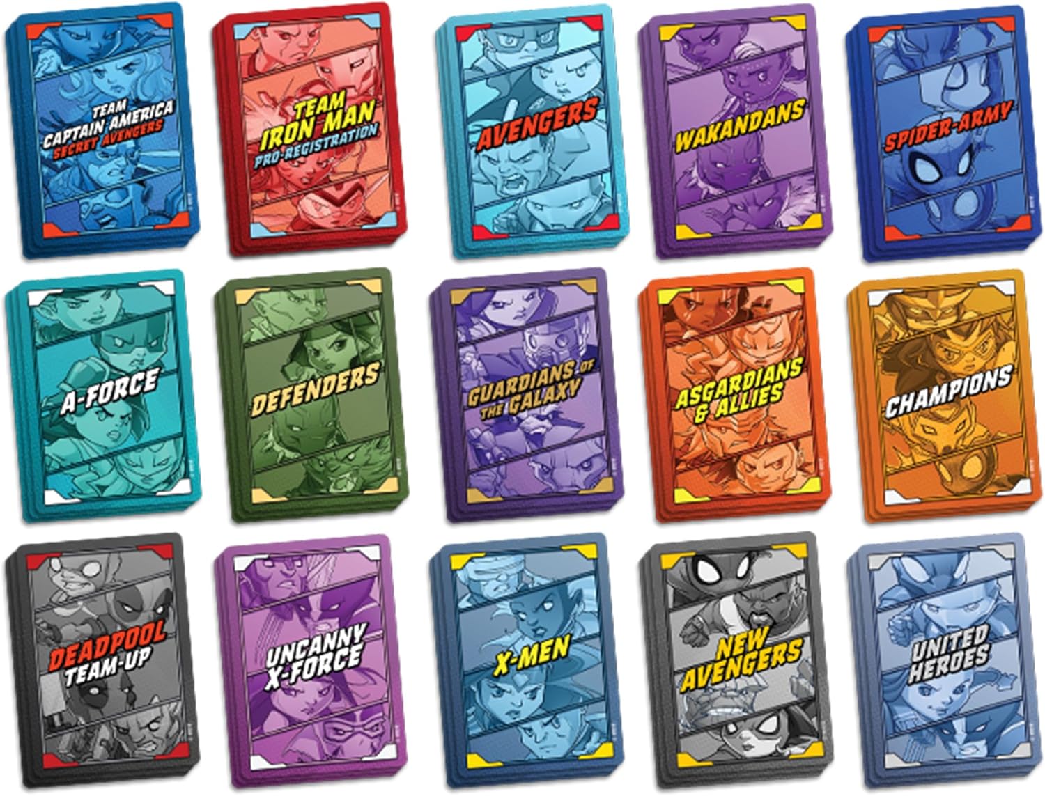 CMON Marvel United: Team Decks Expansion – Board Game Expansion