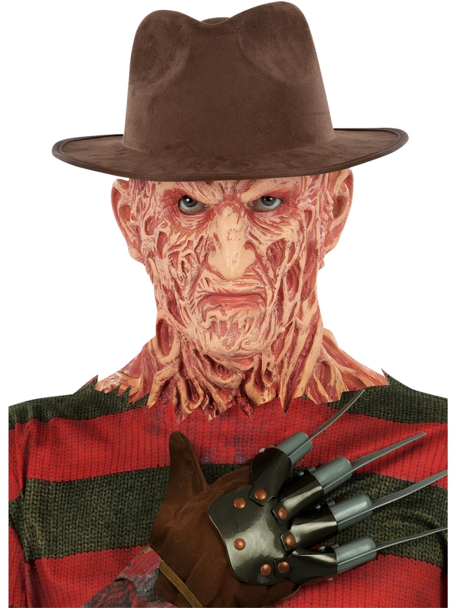 Smiffys Freddy Krueger Fedora Hat - Adult Costume Accessory