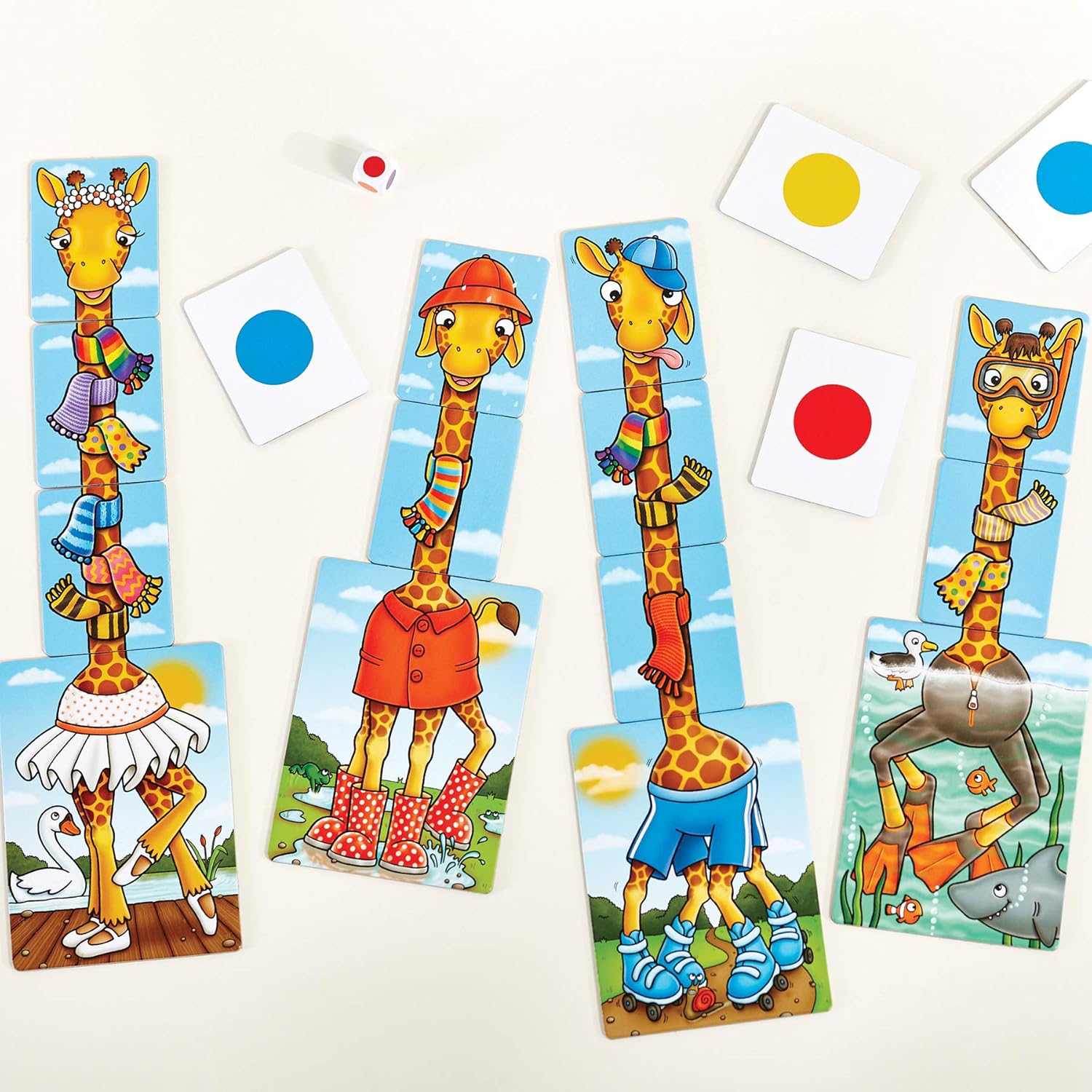 Orchard Toys Giraffes in Scarves Board Game 7