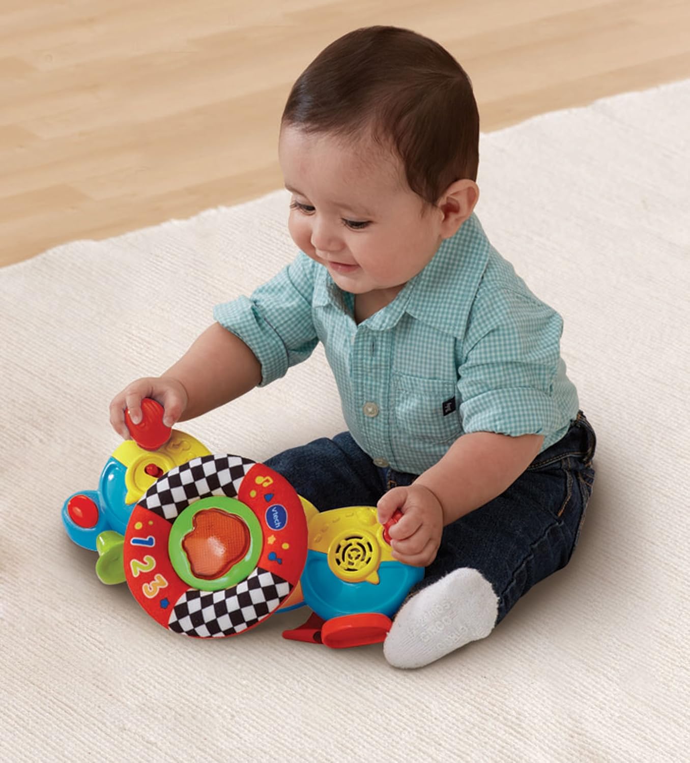 VTech Toot Toot Drivers Baby Driver - Interactive Pushchair Toy with Lights, Sounds & Role-Play for 3-24 Months 3