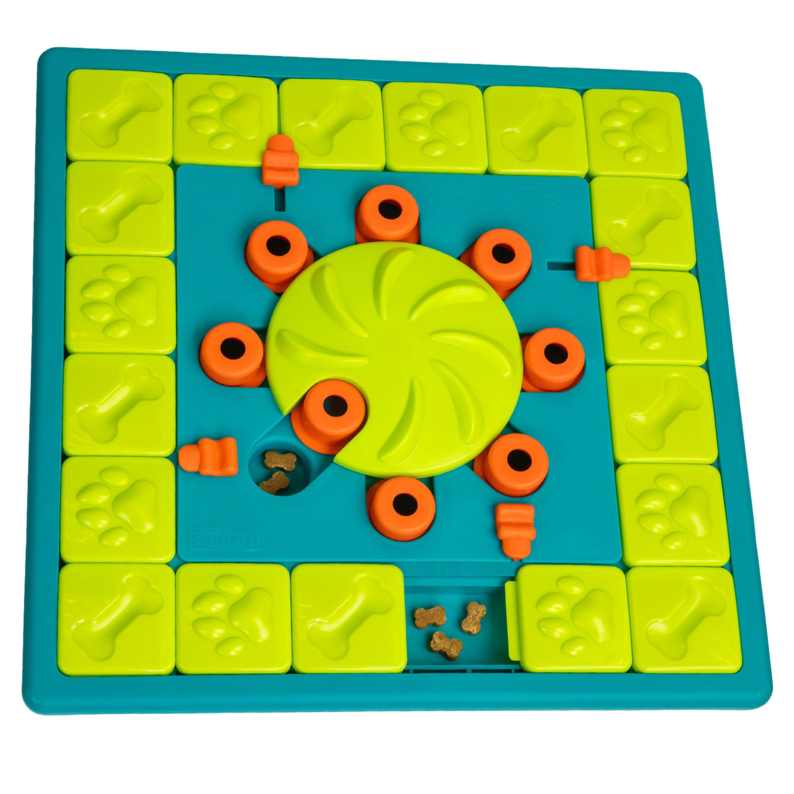 Outward Hound Nina Ottosson MultiPuzzle Interactive Dog Treat Puzzle Toy | Level 4 | Plastic