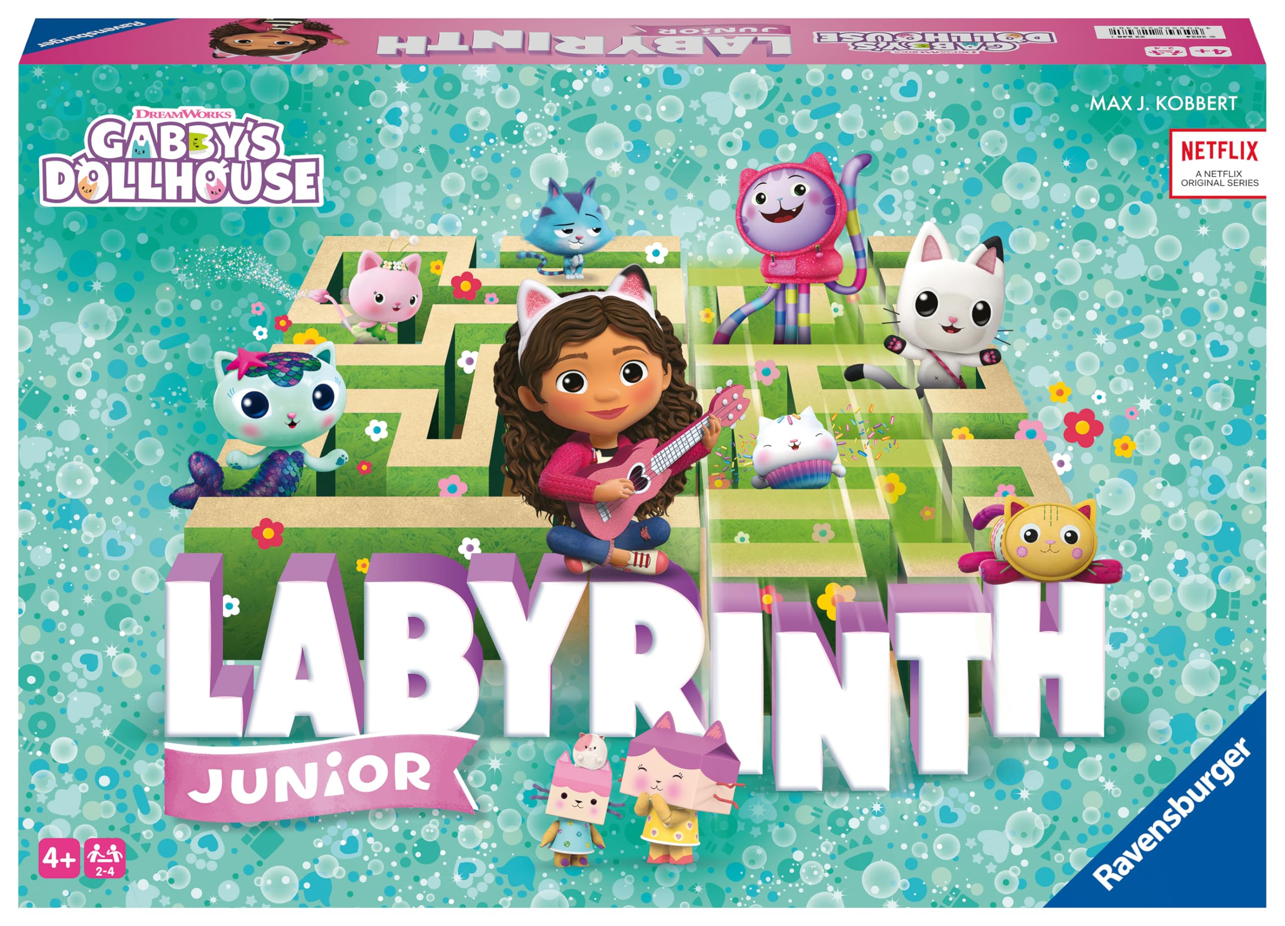 Ravensburger Gabby's Dollhouse Labyrinth Junior Moving Maze Board Game 3
