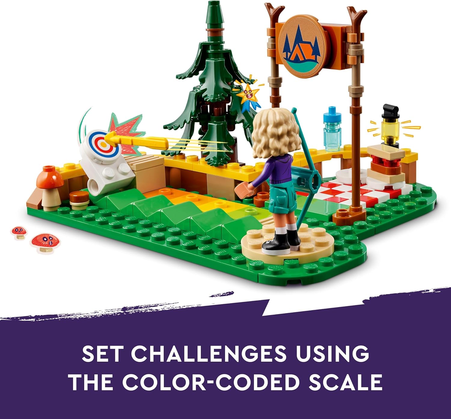 LEGO Friends Adventure Camp Archery Range Set - Building Toy for 6+ Year Olds 6