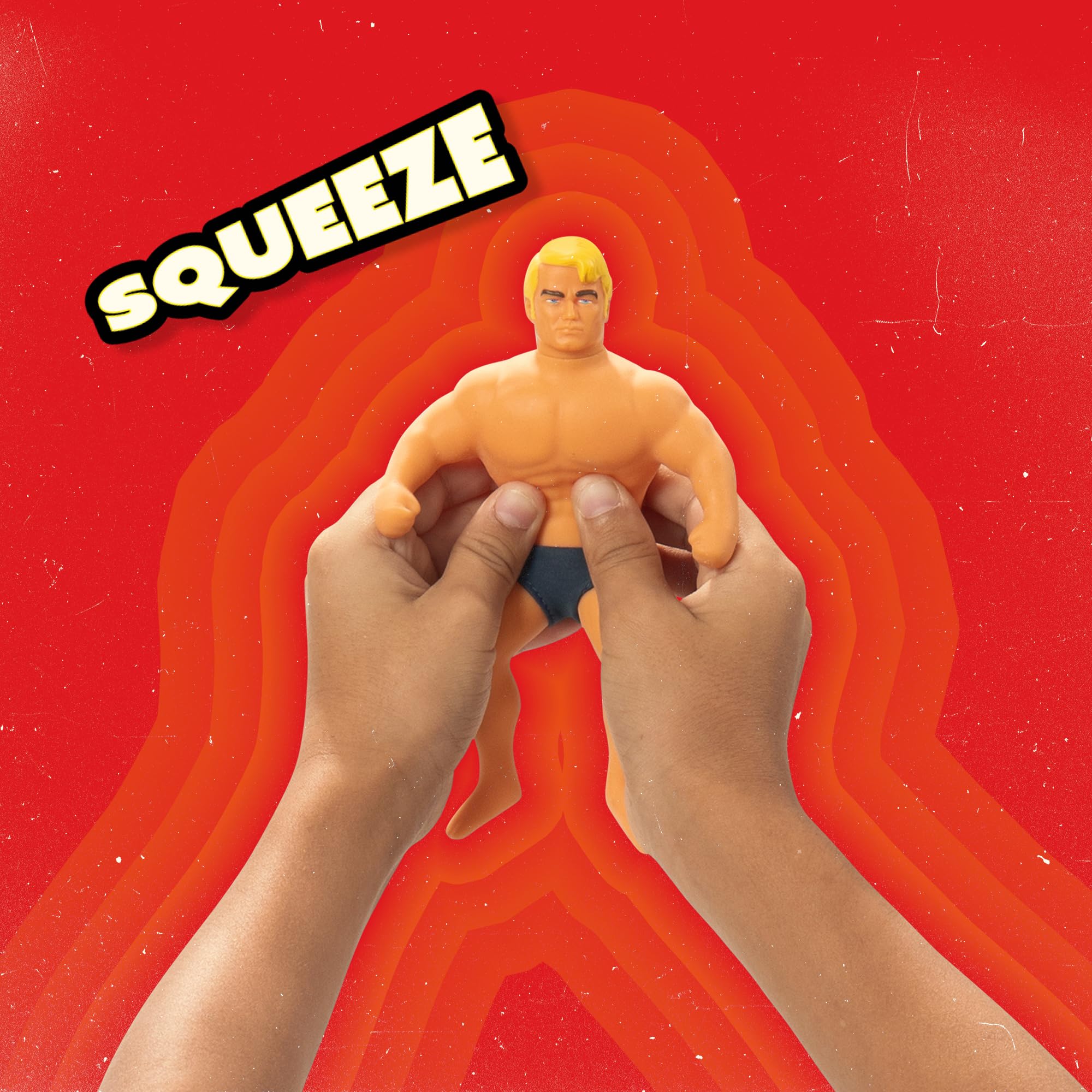 Stretch Armstrong Retro 6-Inch Action Figure - Latex Rubber Stretchable Toy 4
